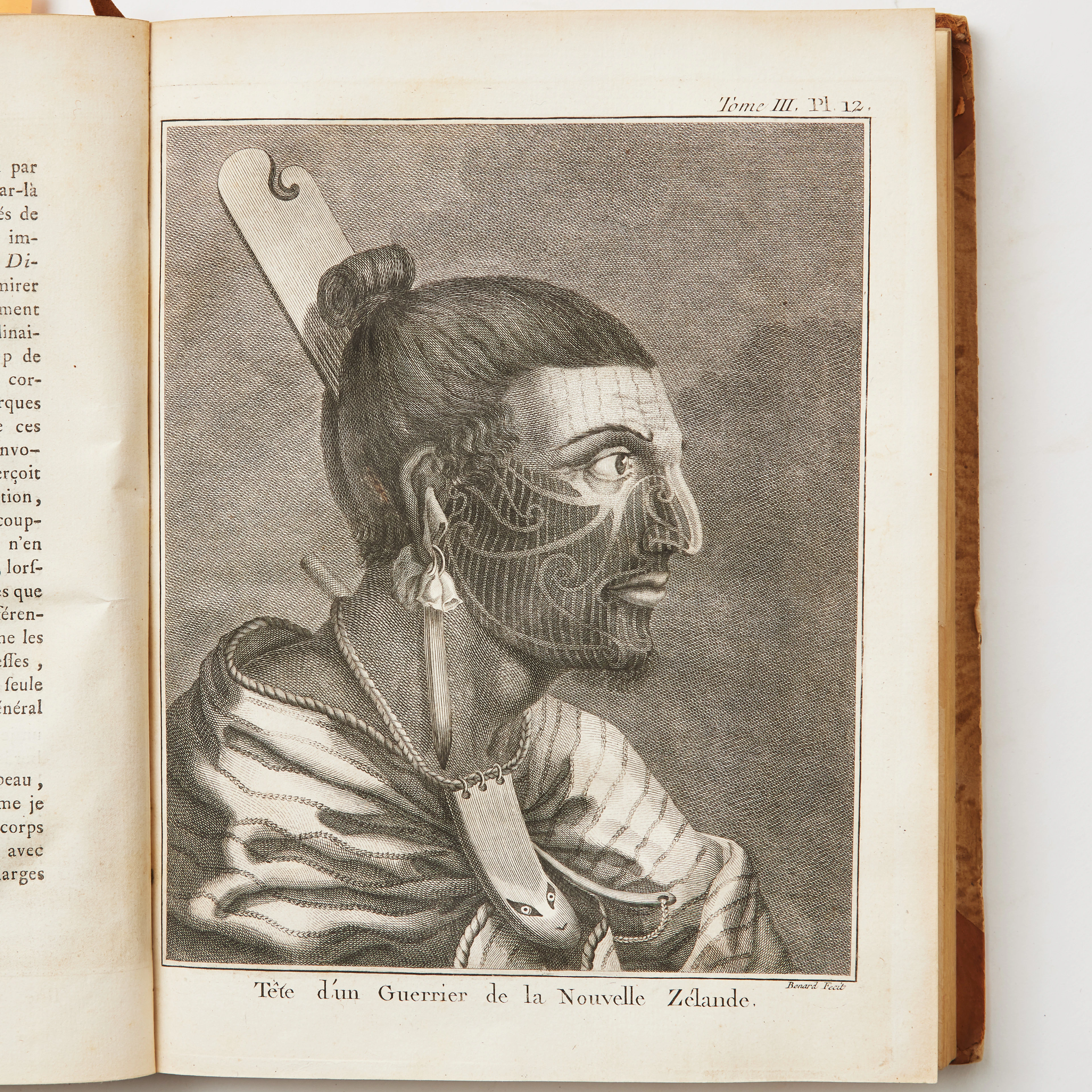 COOKS FIRST VOYAGE - HAWKESWORTH, RELATION DES VOYAGES... I-IV, 1774