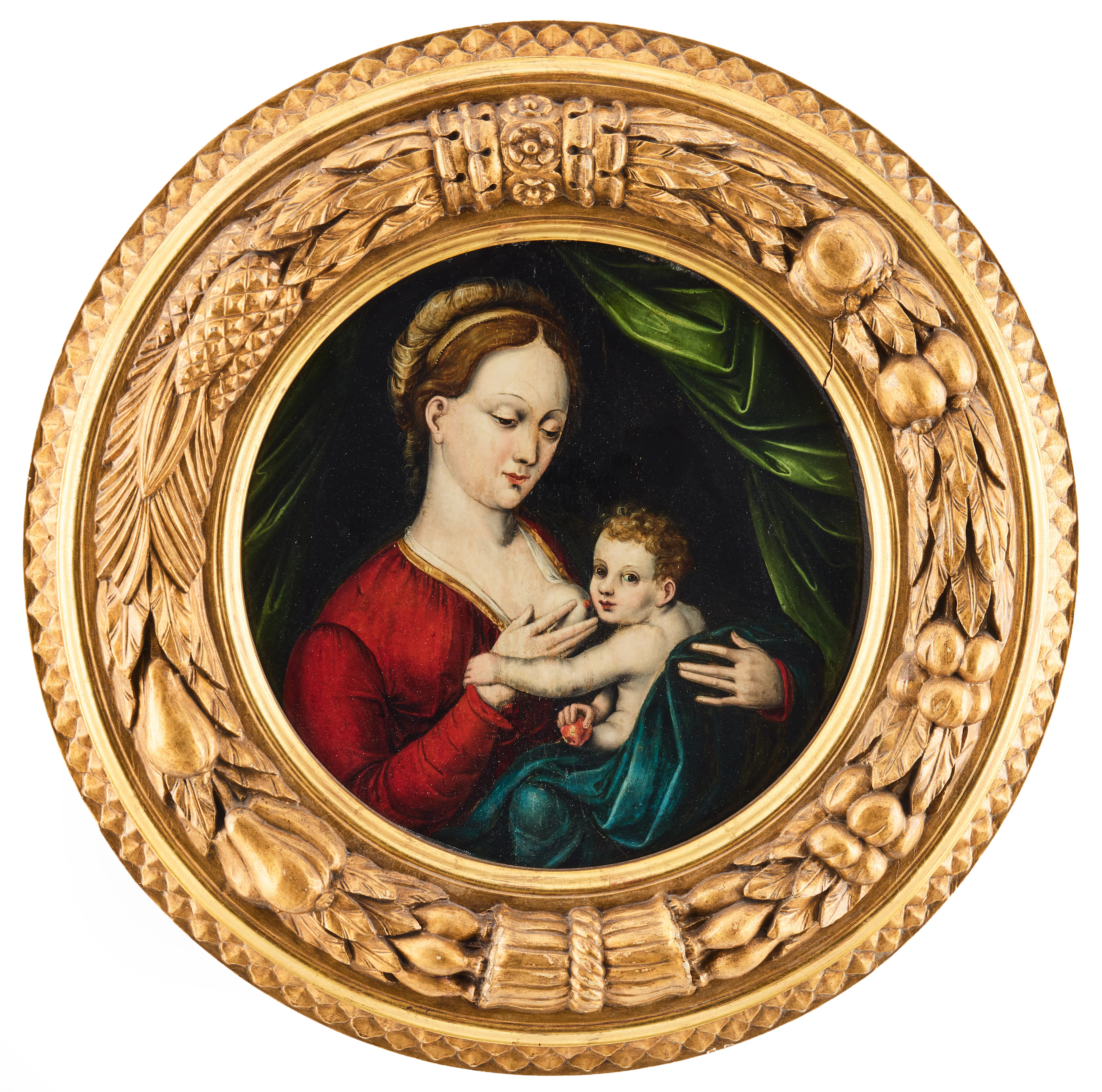 FLEMISH SCHOOL, CA. 1600. Follower of Joos van Cleve. The Virgin and