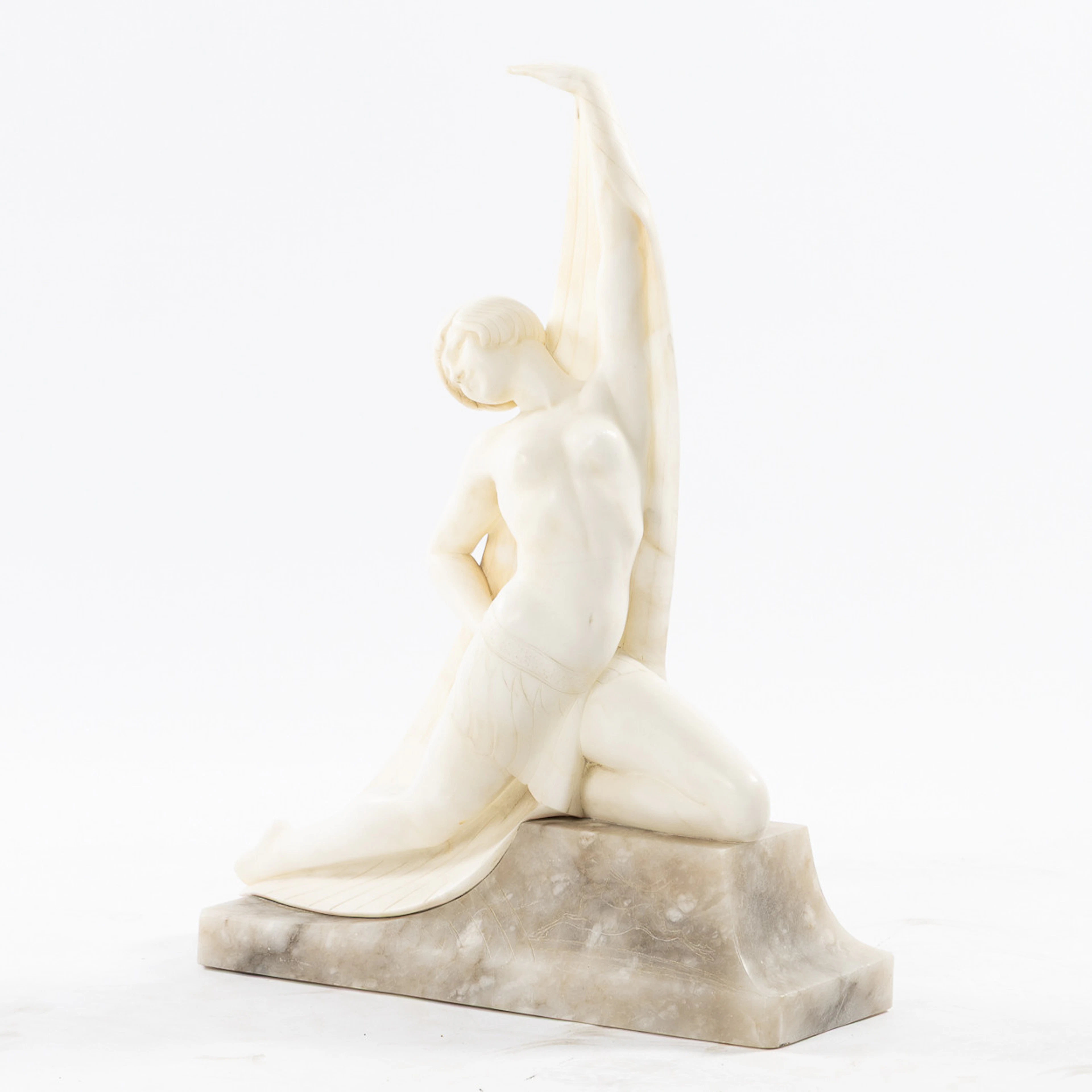 SKULPTUR, kvinnofigur, Art Deco, 1920/30-tal.