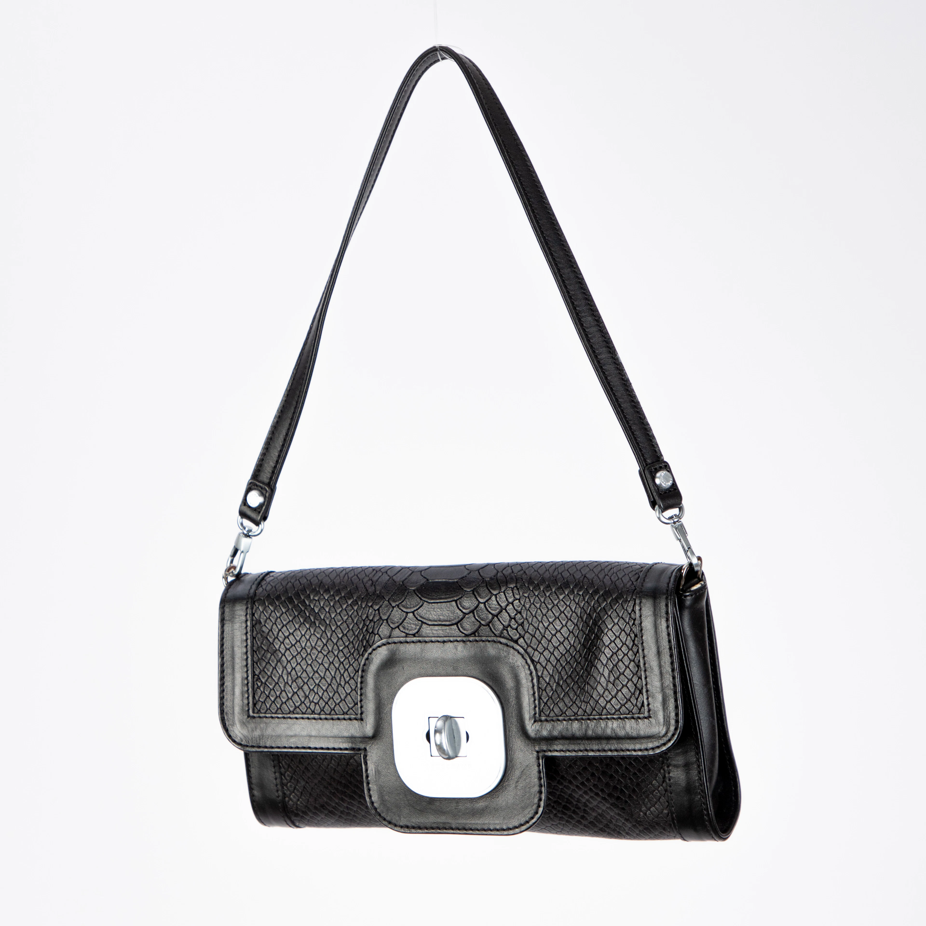 LONGCHAMP. Gatsby Exotic Cluth / kleine Handtasche.