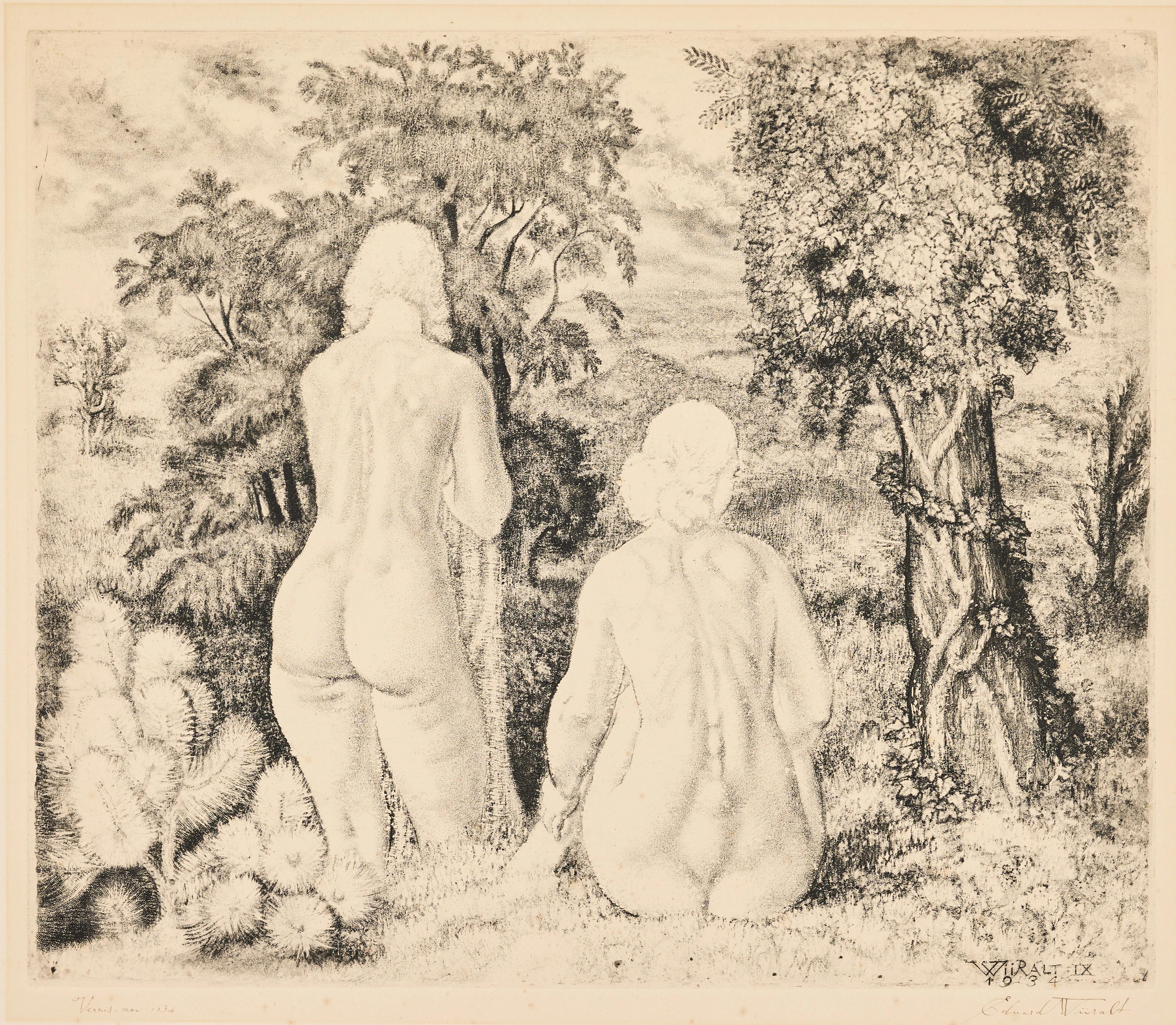 EDUARD WIIRALT. "Aktid maastikus" (Acts in landscape).