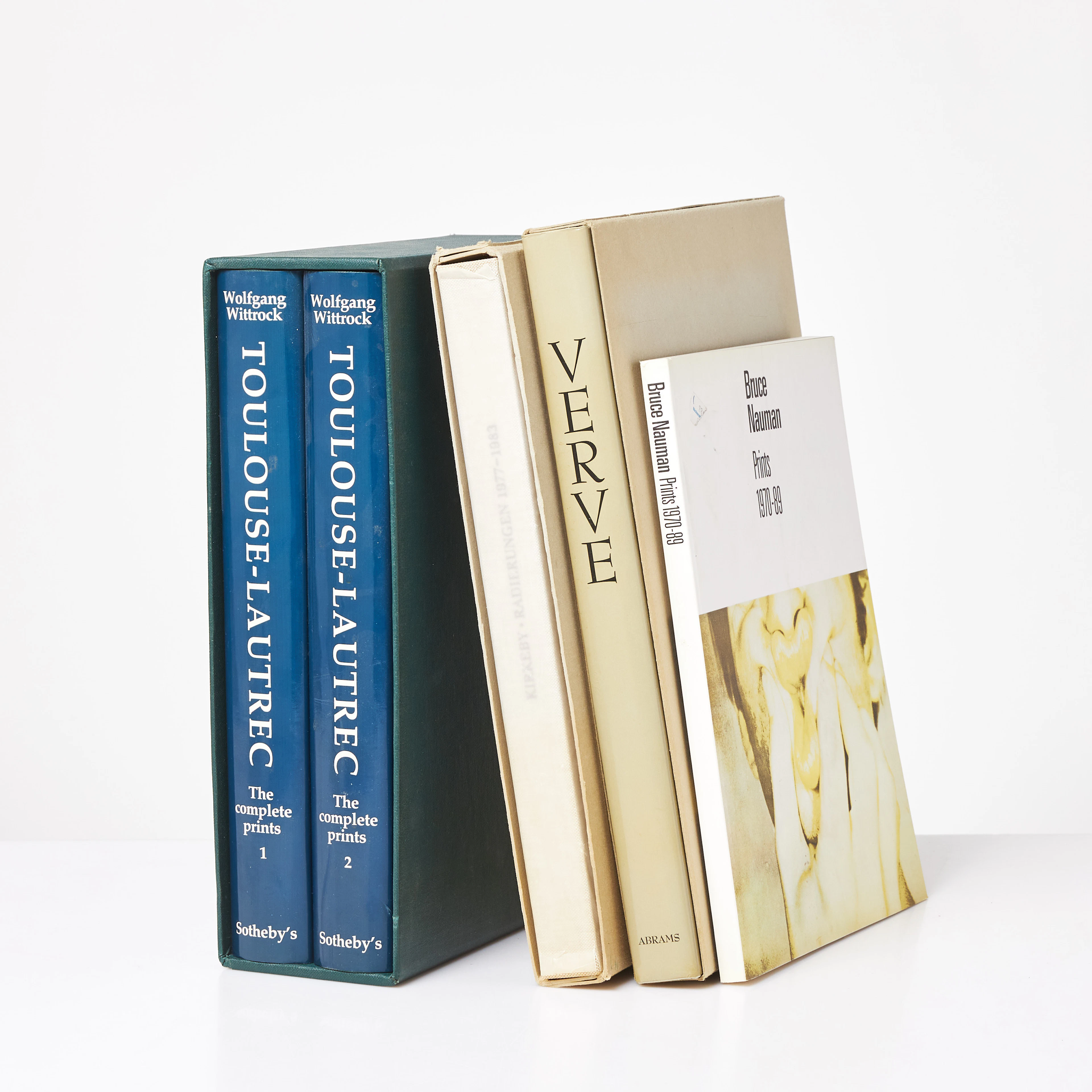 KONSTLITTERATUR. 5 delar, Toulouse-Lautrec: The complete prints, Volumes
