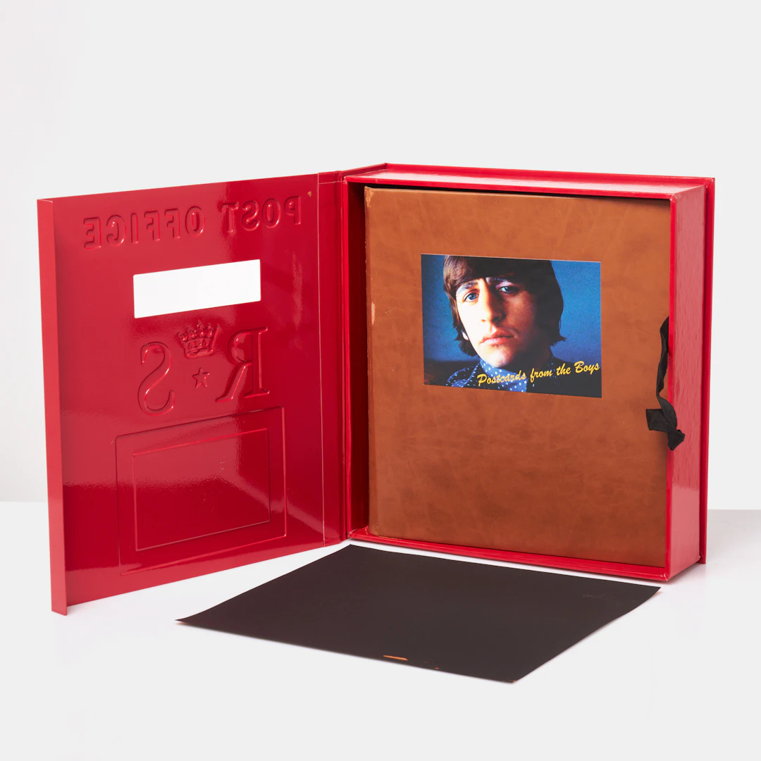 RINGO STARR (The Beatles). Bok, "Postcards from the boys", Genesis