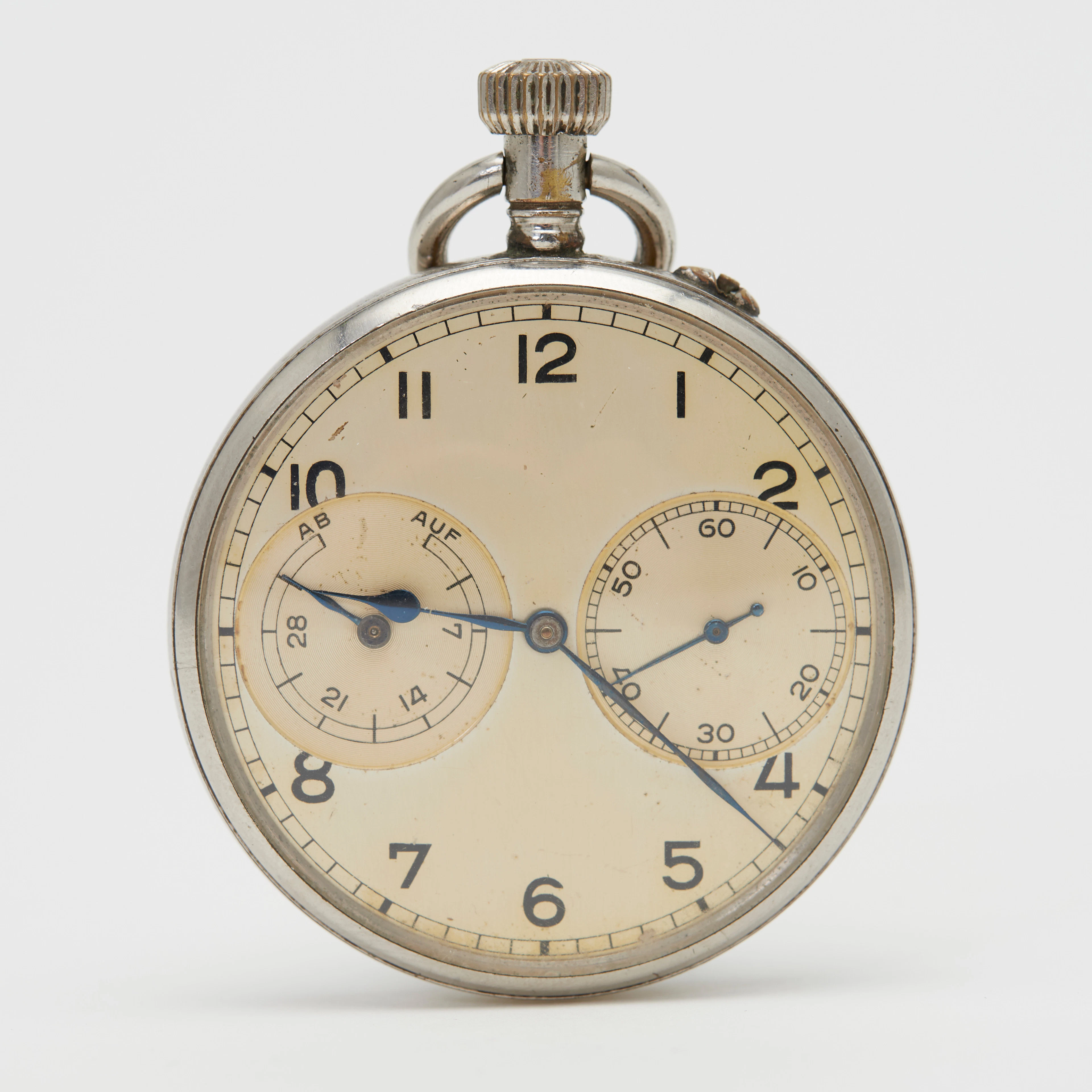 A. LANGE & SÖHNE, GLASHÜTTE. Historische Militär Beobachtungsuhr