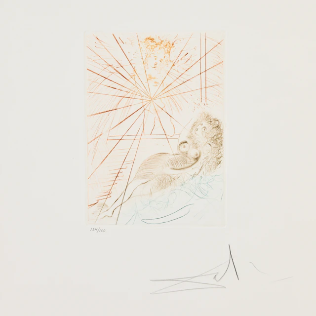 SALVADOR DALÍ. "Le Decameron (Boccaccio Decamerone)".