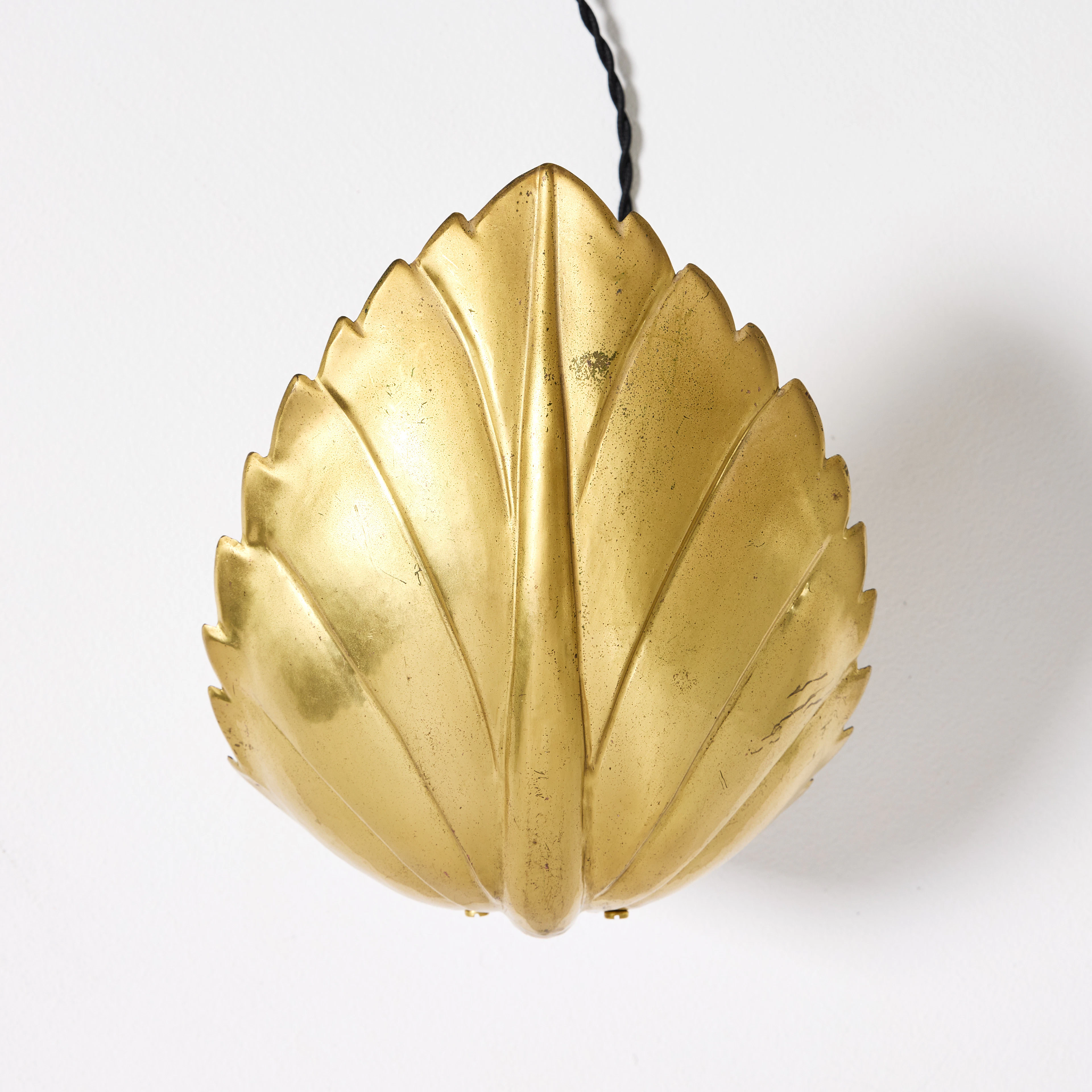 HANS BERGSTRÖM. Vägglampa, Ateljé Lyktan, Åhus 1940-tal, Swedish Modern