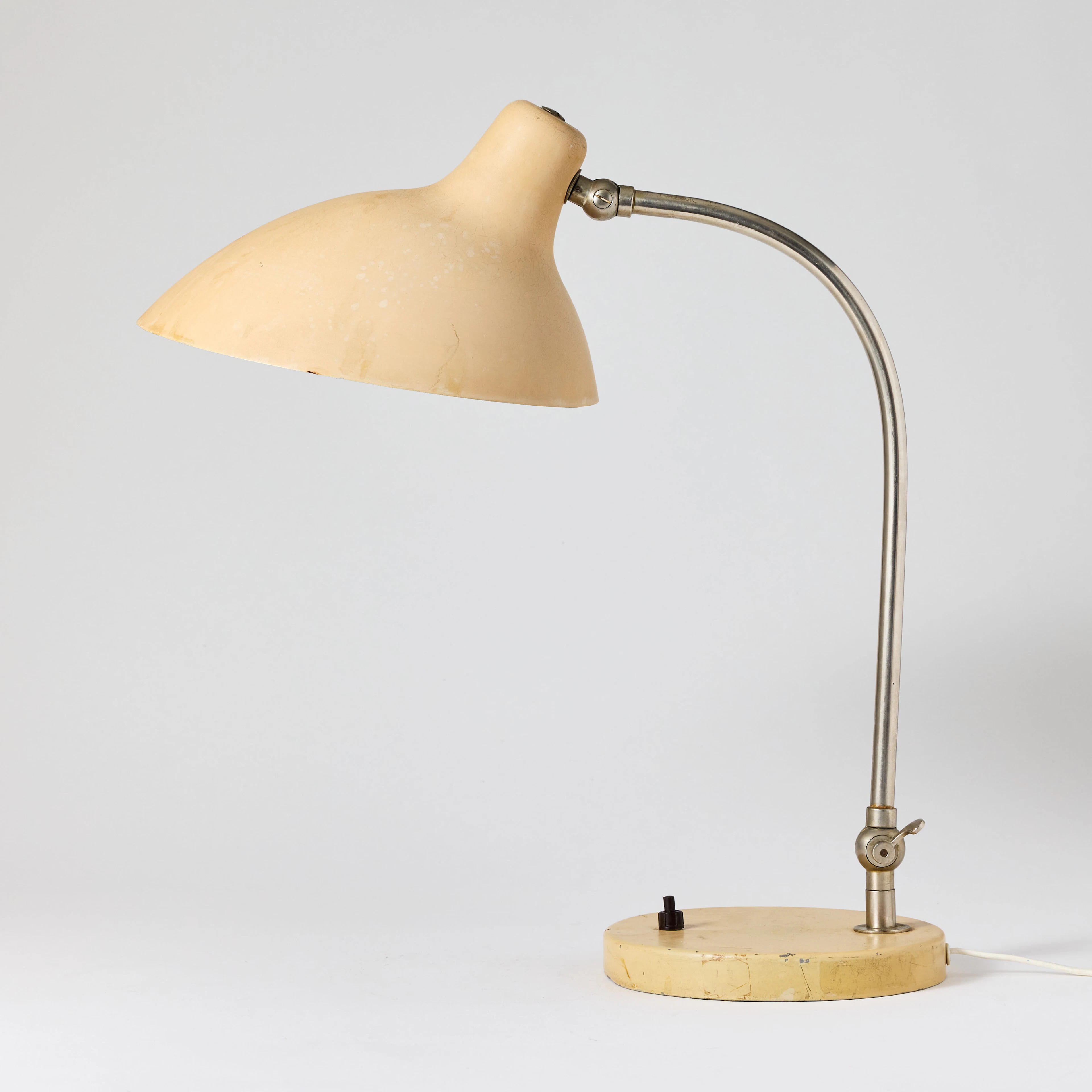 HARALD NOTINI. Bordslampa, Arvid Böhlmarks Lampfabrik, 1940/50-tal