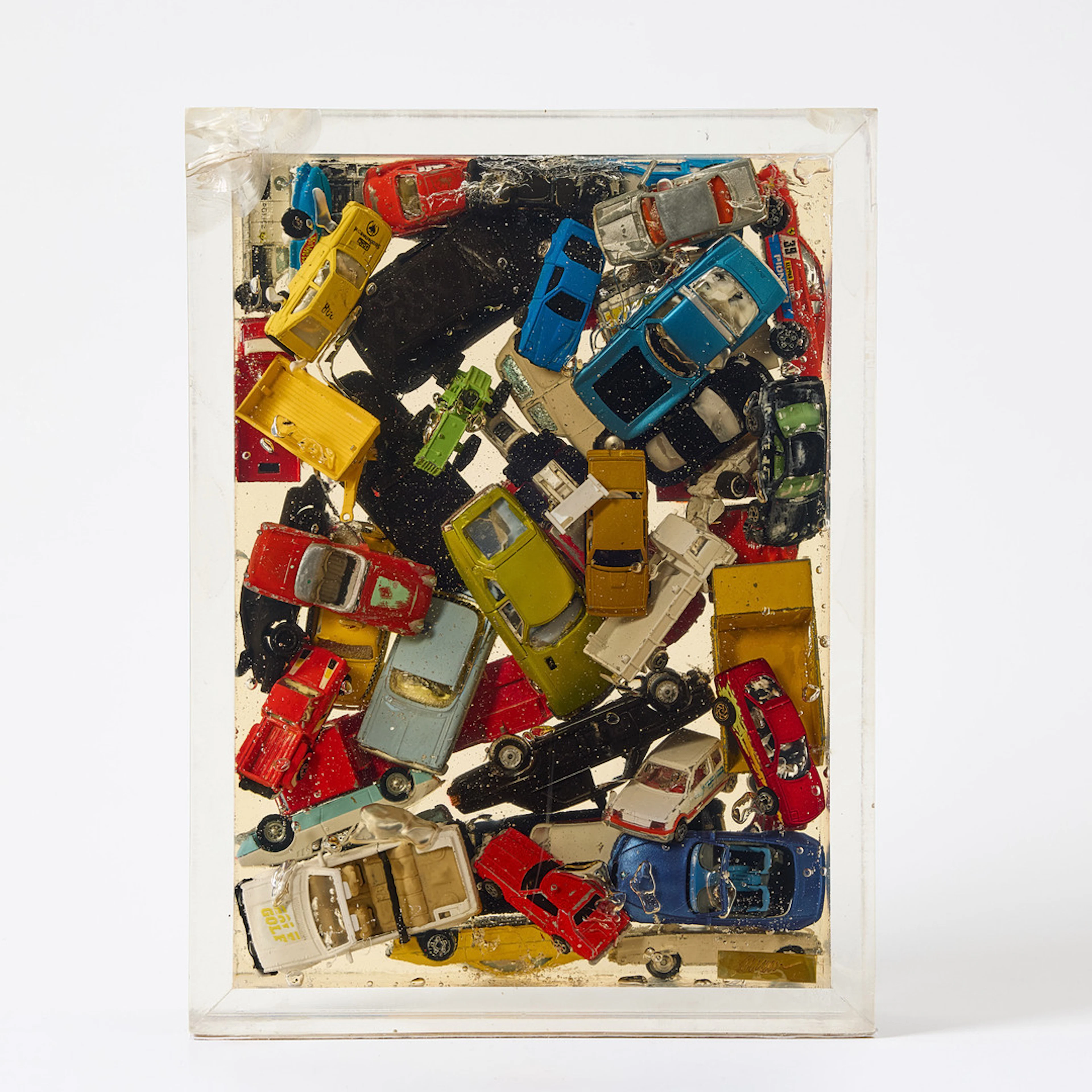 FERNANDEZ ARMAN. Car Accumulation (Matchbox Cars).