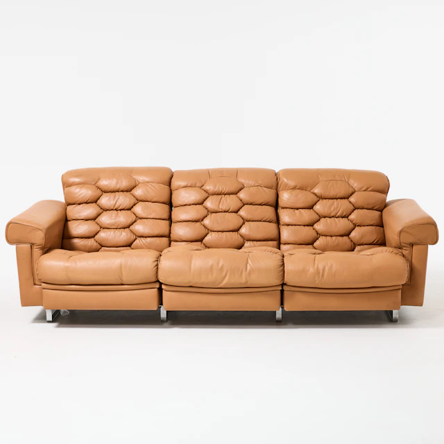 ROBERT HAUSSMANN. Soffa, De Sede, Schweiz 1970-tal, modell "DS-P"