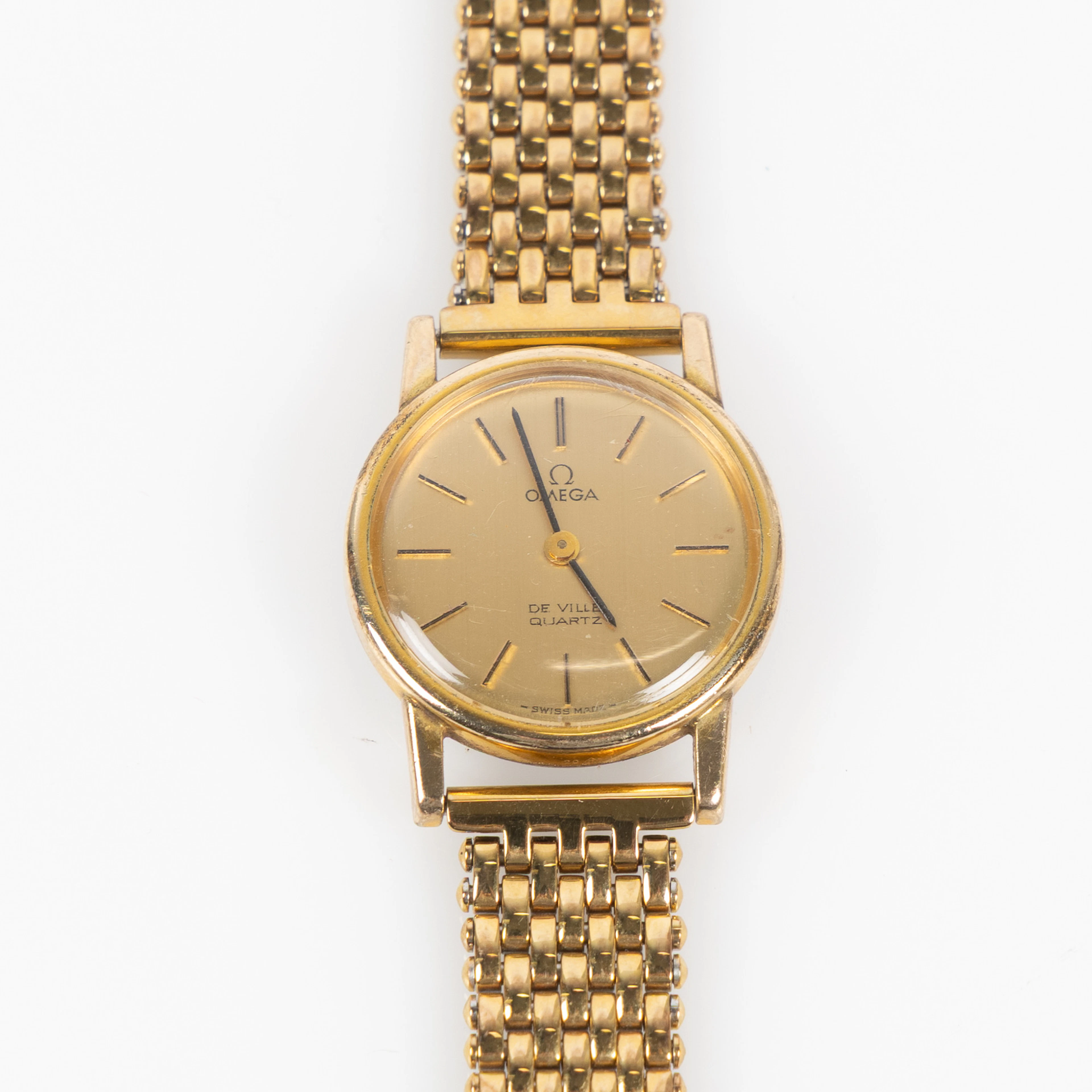 OMEGA, De Ville, armbandsur, doublé, ca 1978.