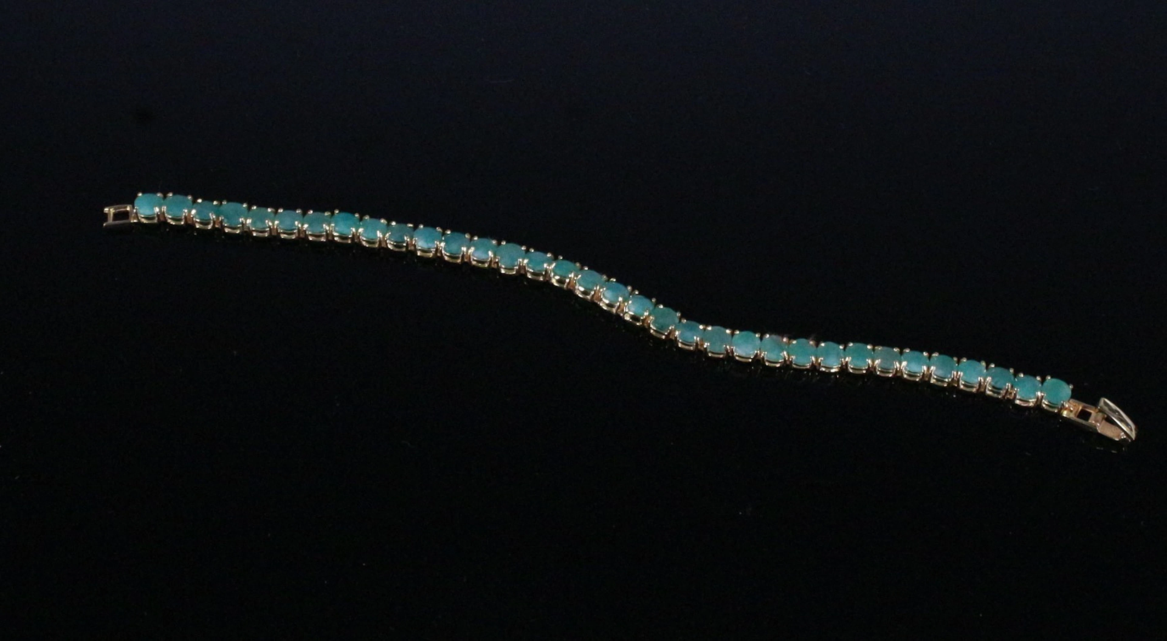 Smaragd-Armband, 925er Silber.