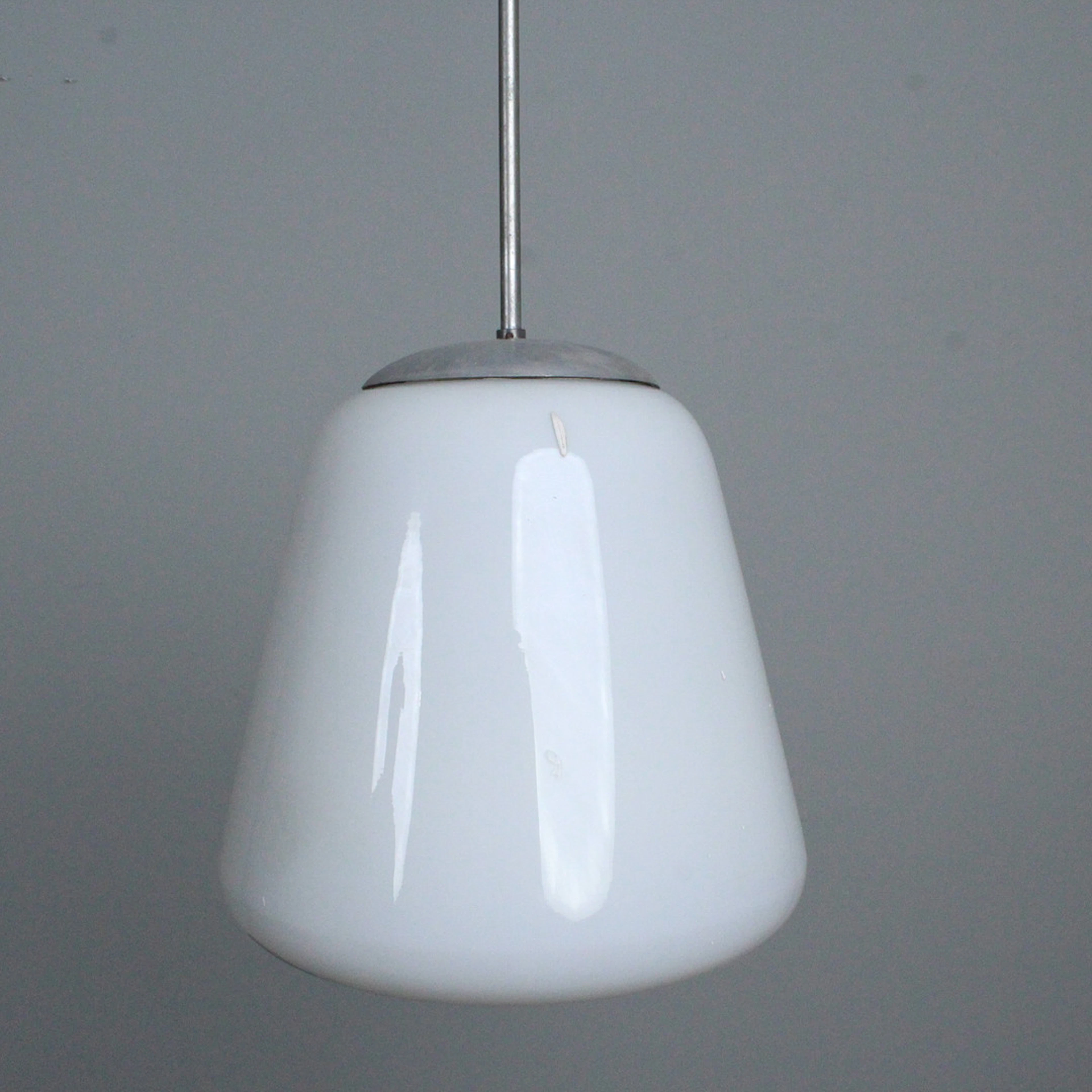 Deckenlampe mit Opalglas, 1970er.