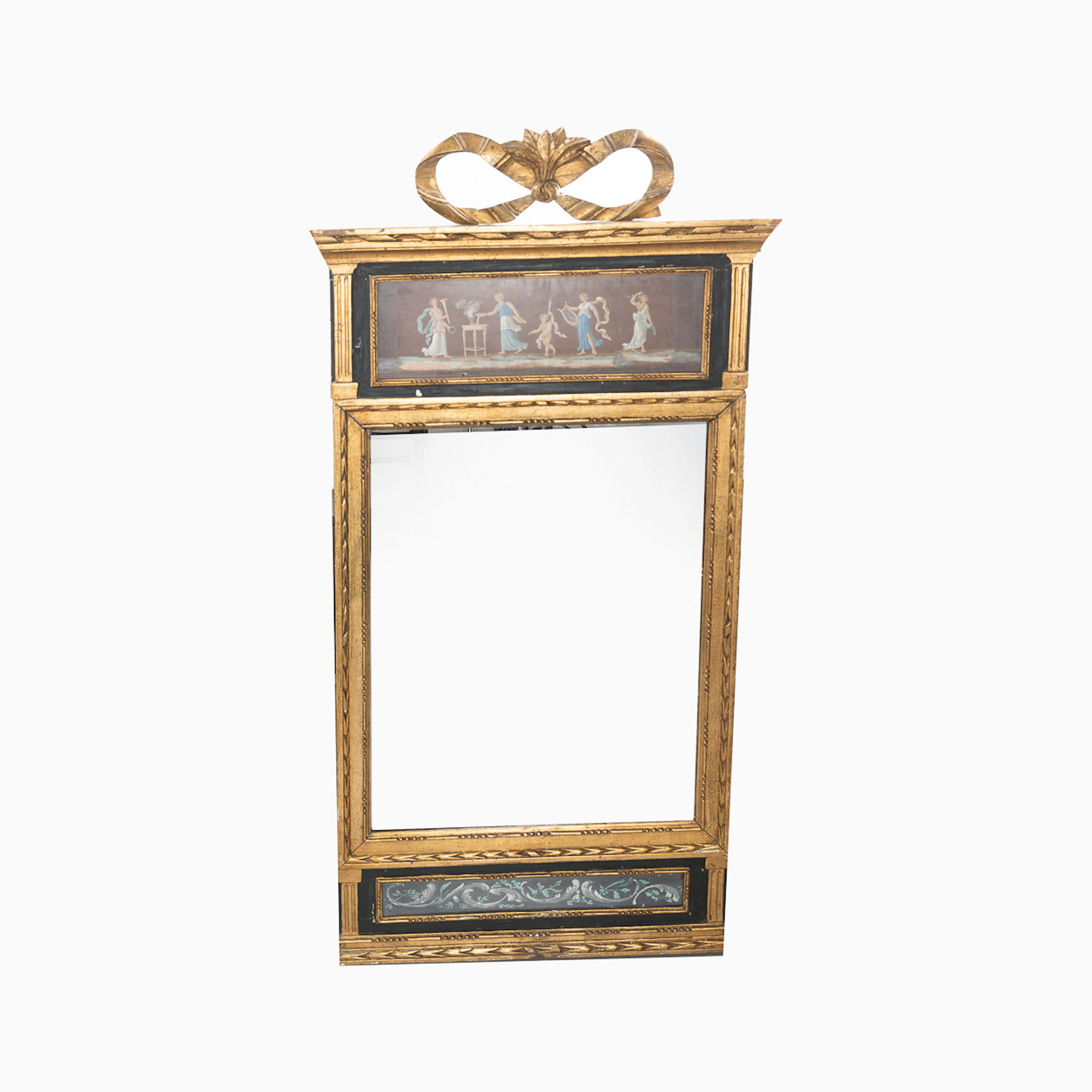 SPEGEL, sengustaviansk, omkring 1800.