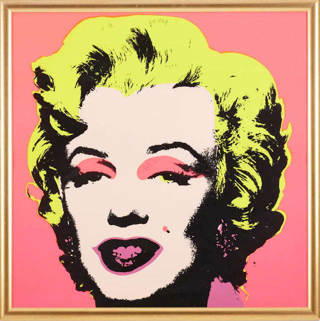 ANDY WARHOL. efter, Marilyn Monroe, grafiskt blad, published by Sunday