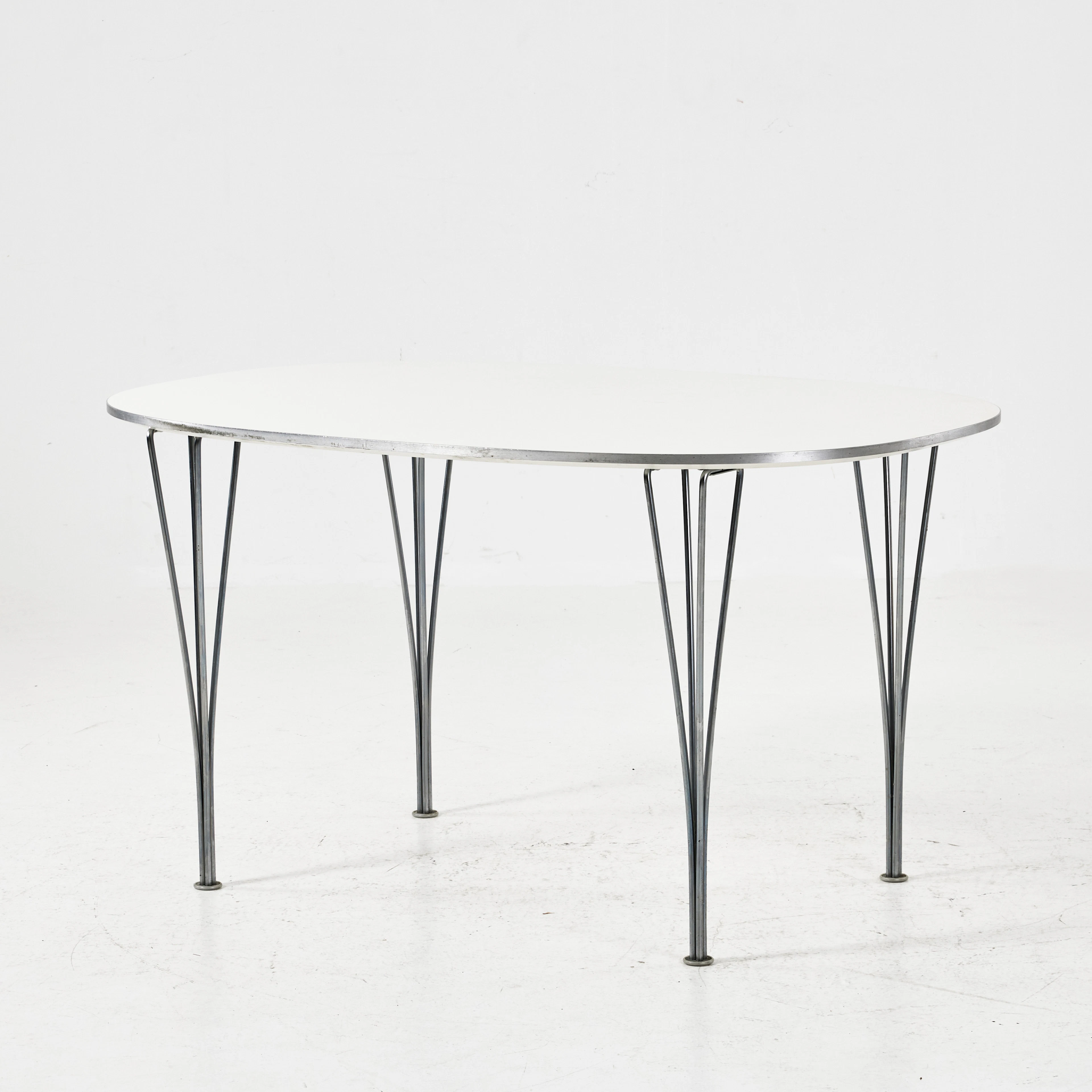 PIET HEIN & BRUNO MATHSSON. "Superellips", matbord, Fritz Hansen