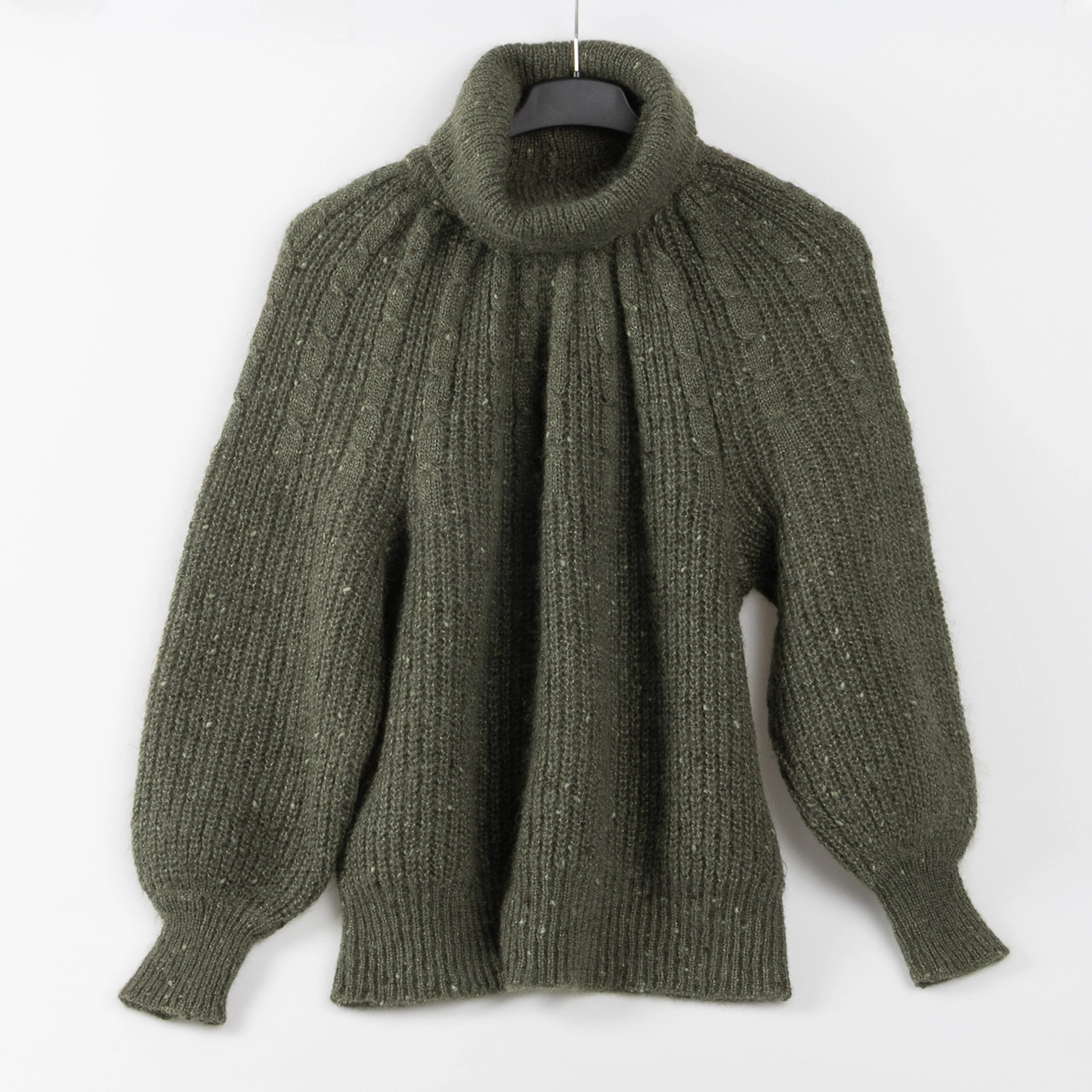 YVES SAINT LAURENT, stickad tröja i ull, siden, mohair, vintage 1970-tal