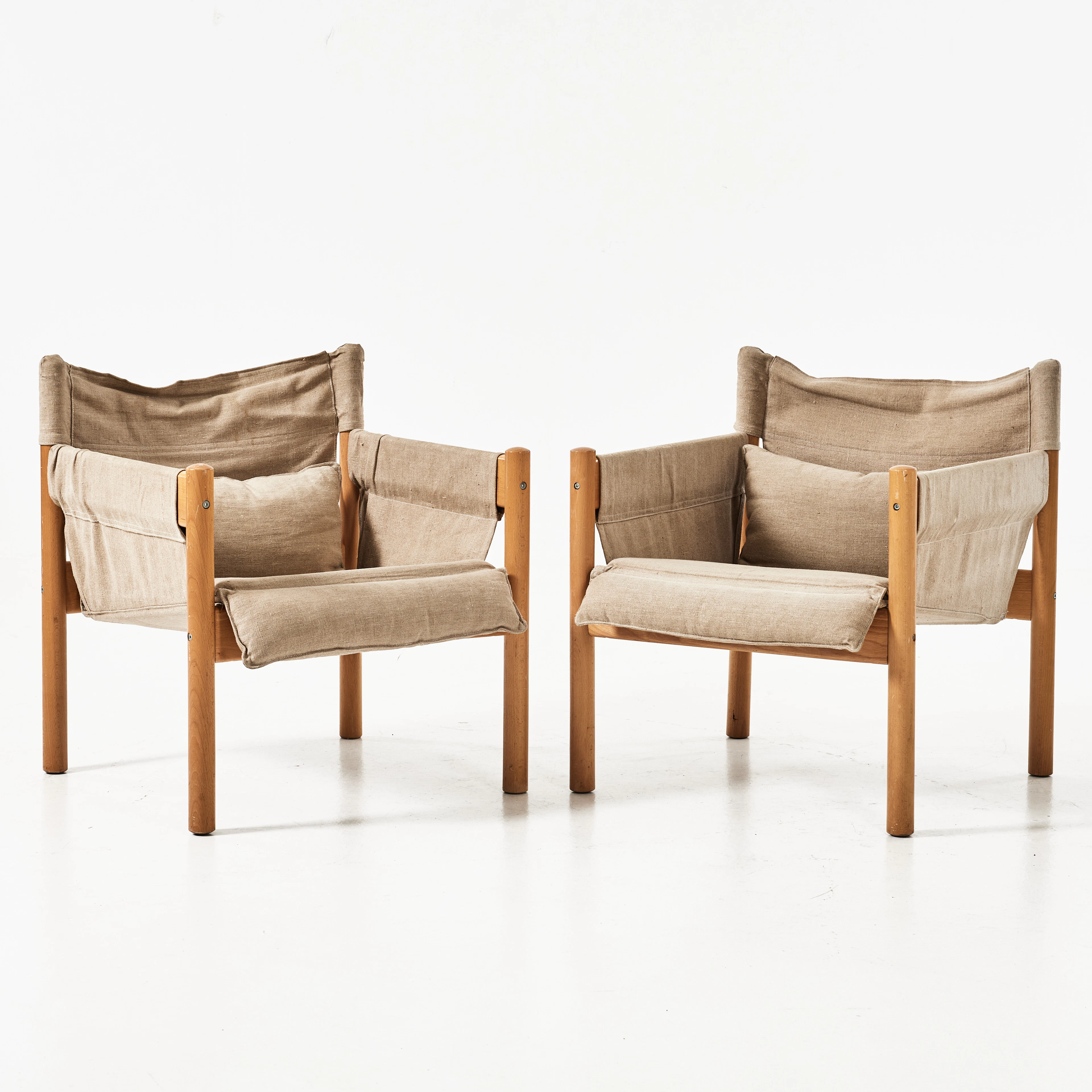 FÅTÖLJER, ett par, Modell "Frej", Christer Blomquist för IKEA, 1970/80-tal.