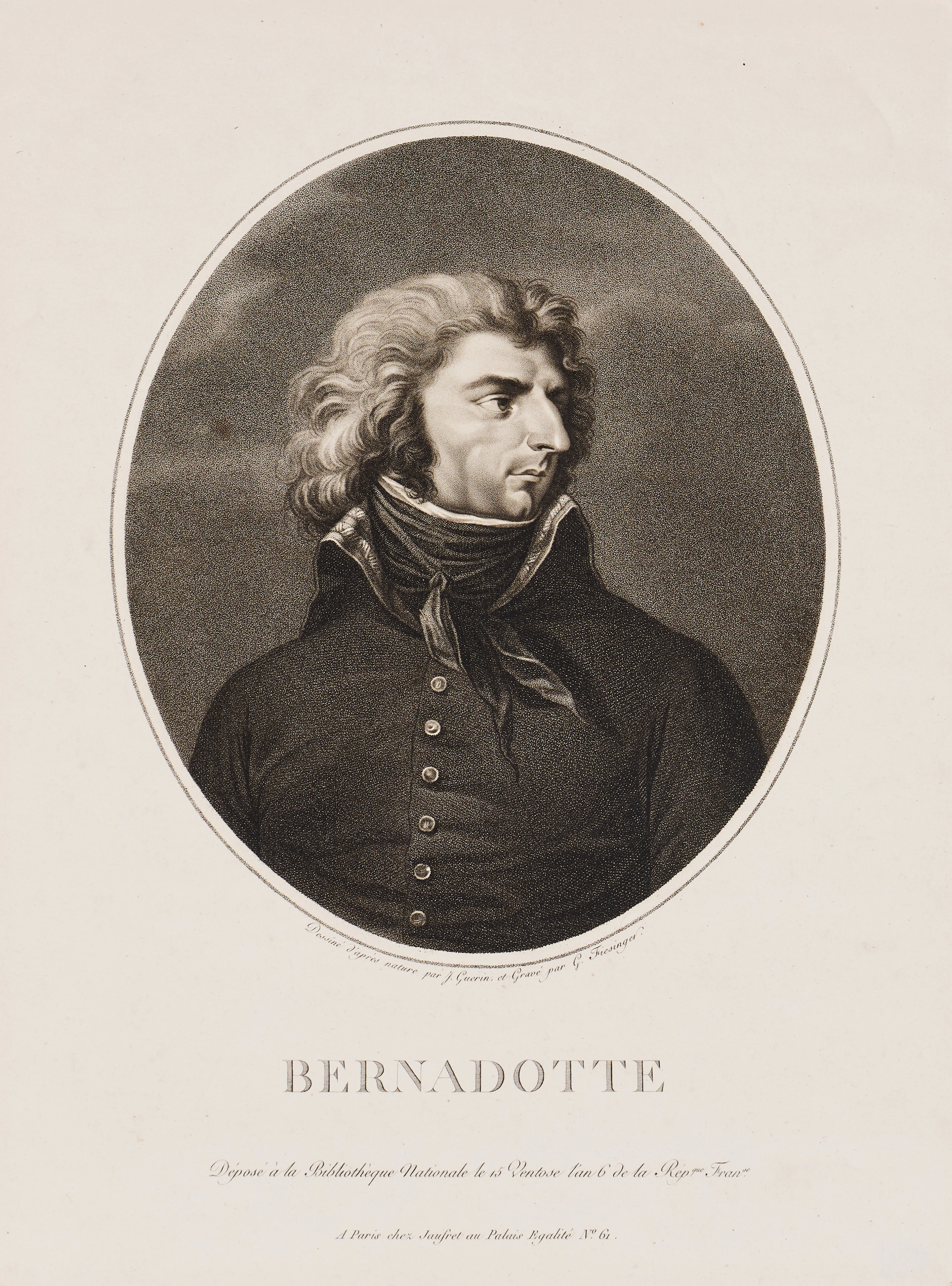 FRANZ GABRIEL FIESINGER (GERMANY 1752-1807) AFTER JEAN URBAIN GUÉRIN
