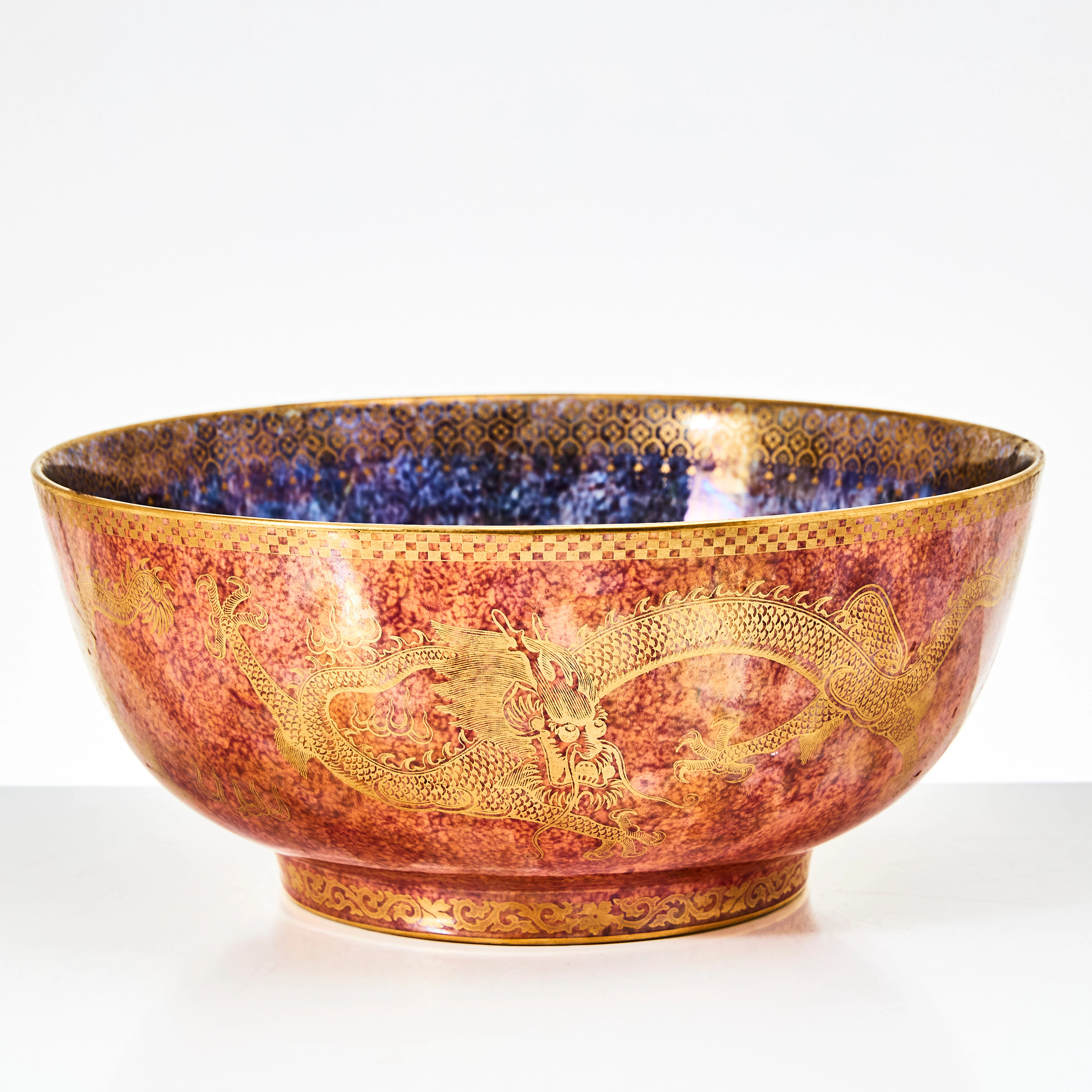 DAISY MAKEIG-JONES. Skål, lustreware, Wedgwood, märkt Z4825.