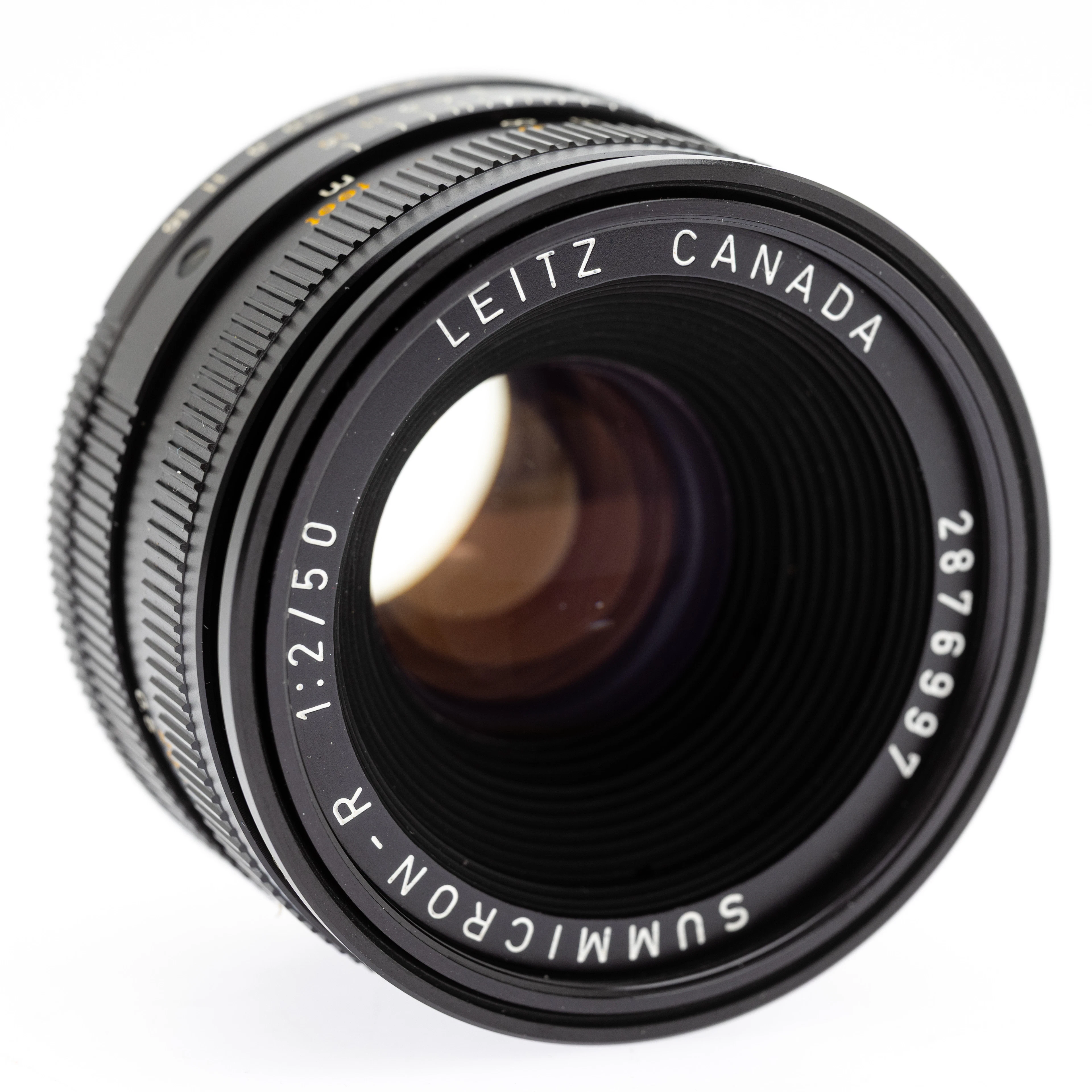 Leitz Wetzlar Summicron - R 1:2/50mm 3-CAM ( SN 2876997 ).