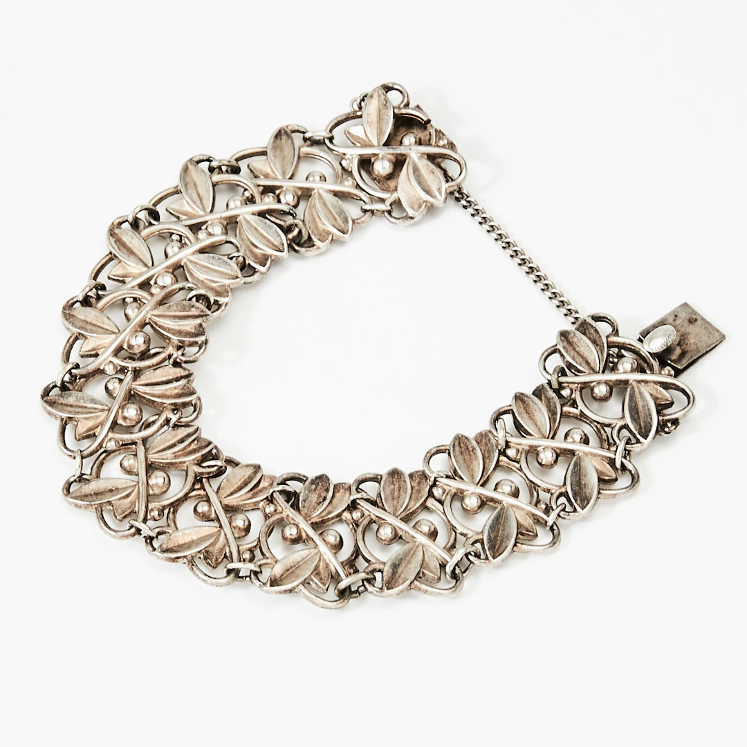 ARMBAND, silver, WMF, 1920-tal.