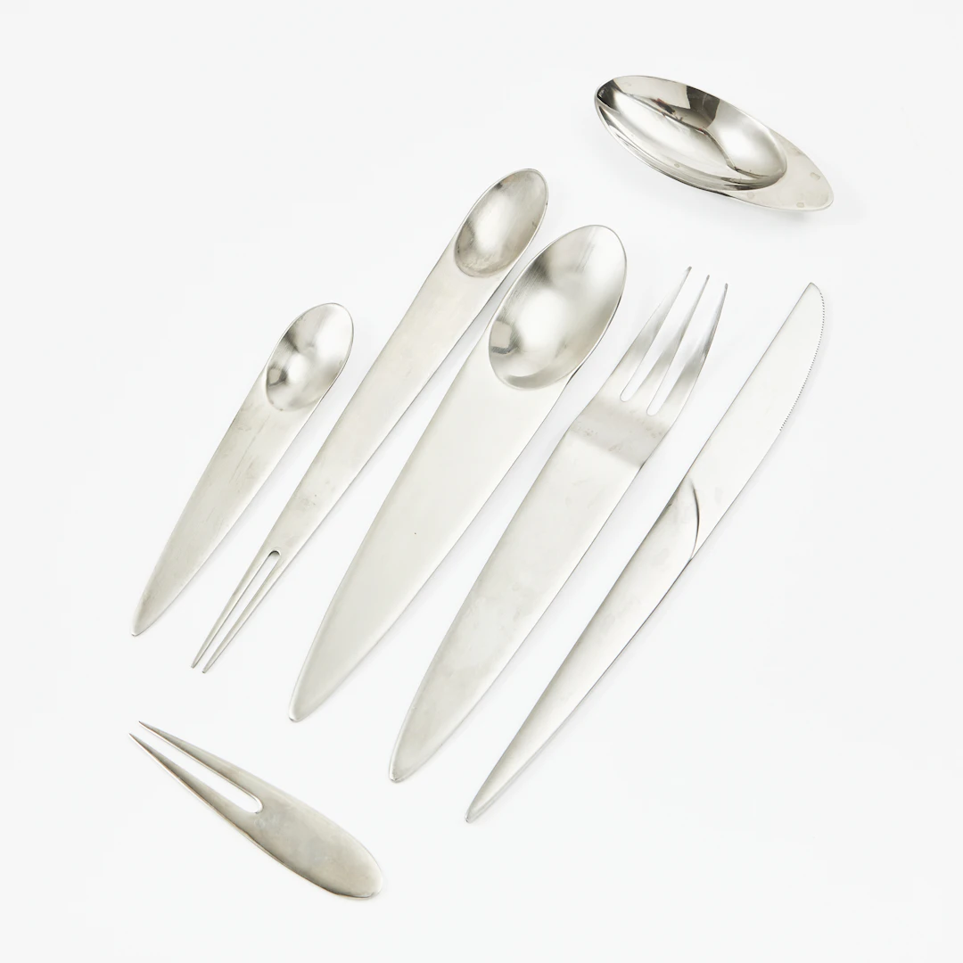 EDDA EL-ASMAR. Mat-och hors d`oeuvresbestick, 52 delar. "Appetize"