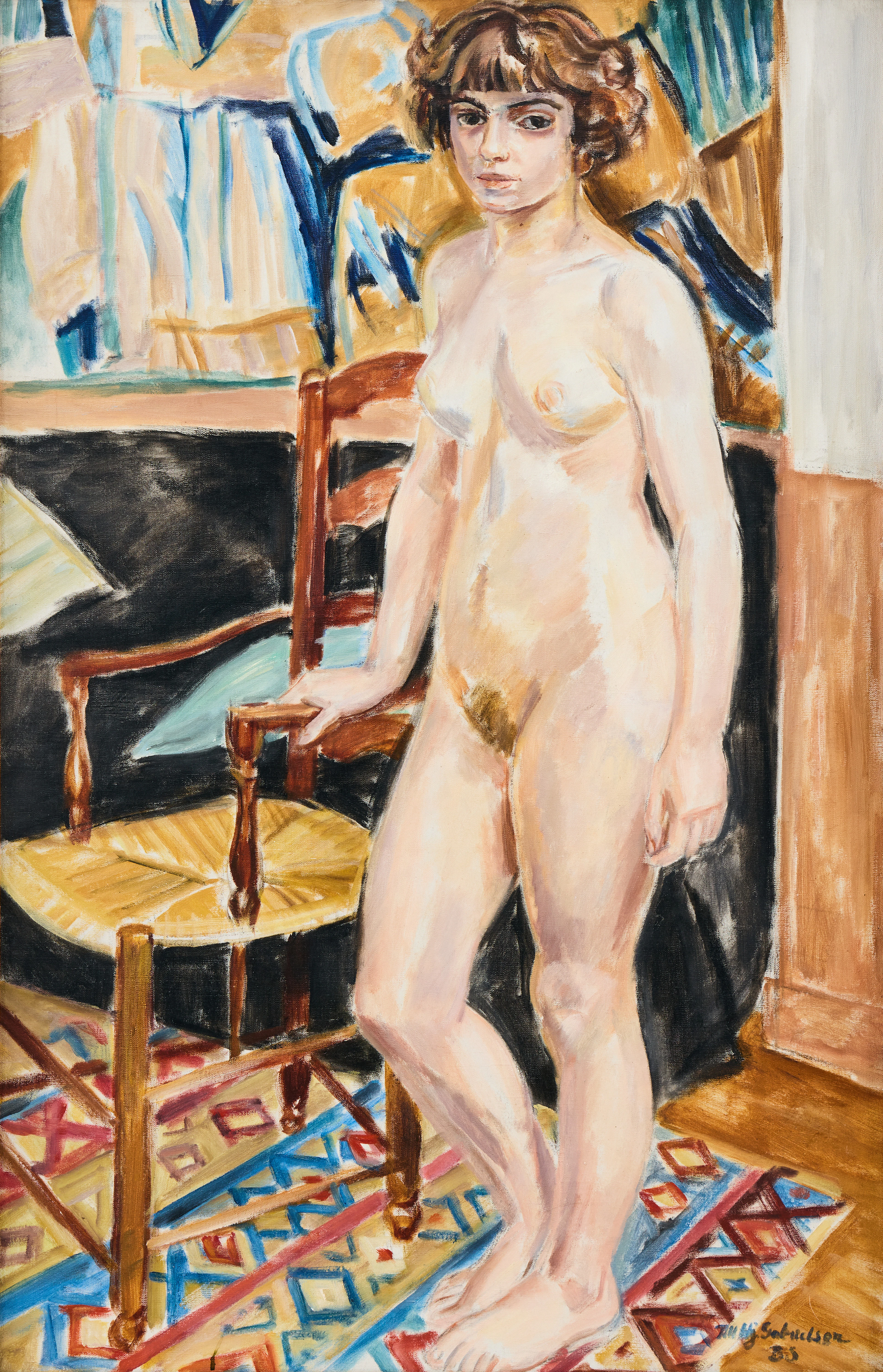 BIRGER SIMONSSON. Stående modell.