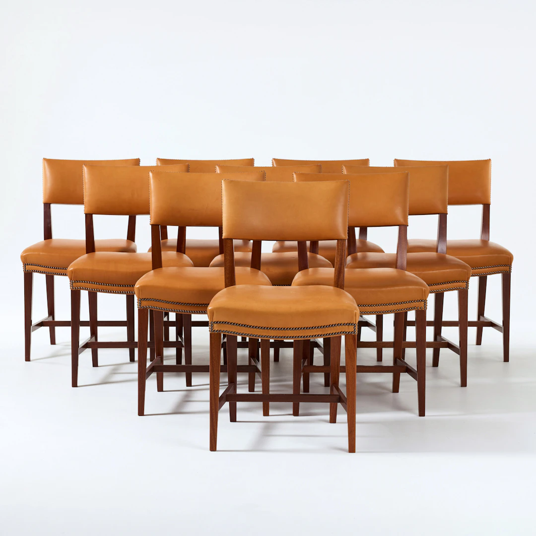 JOSEF FRANK. Stolar, tio stycken, Firma Svenskt Tenn 2020, modellnummer