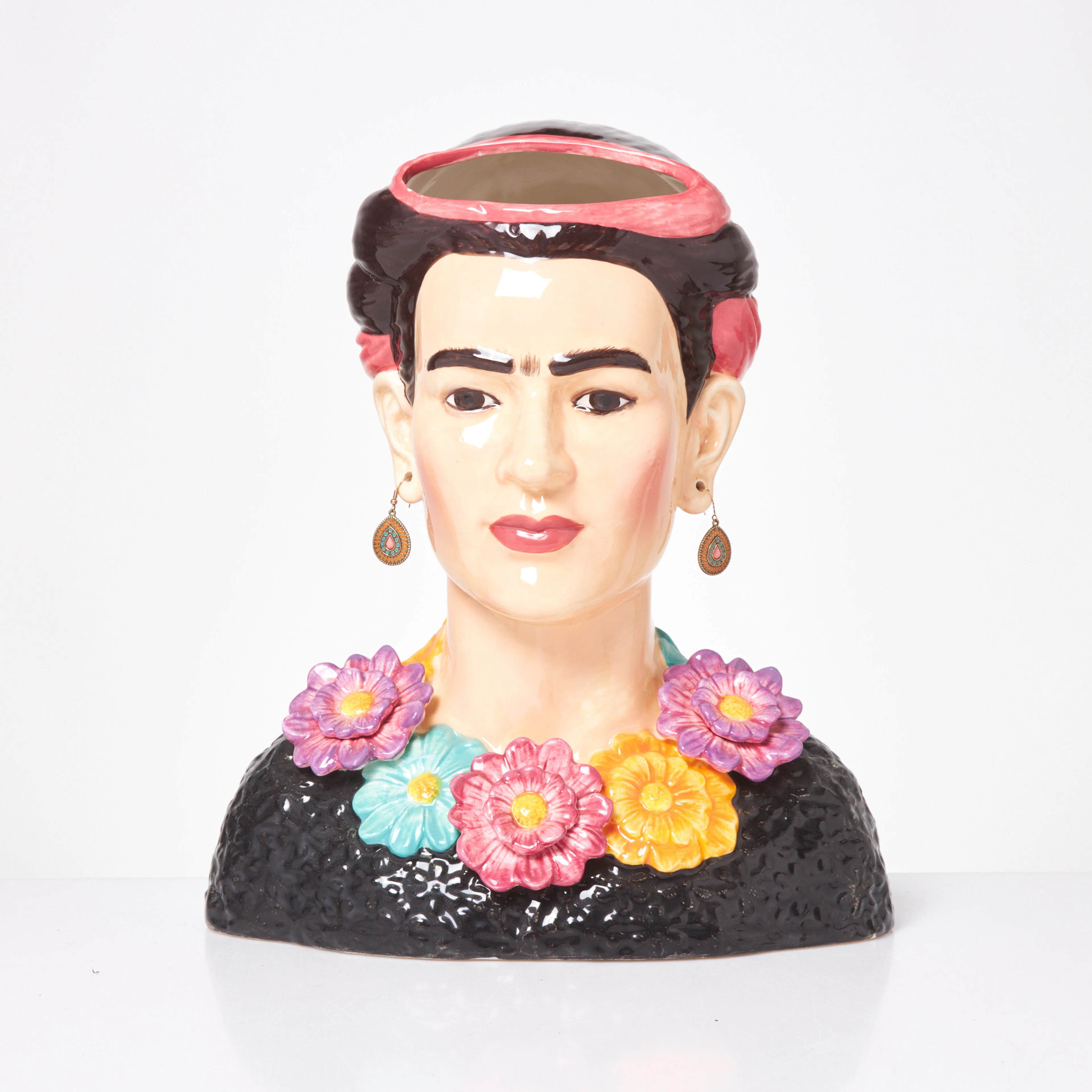 VAS, föreställande Frida Kahlo, Kare Design, samtida, etikettmärkt undertill.