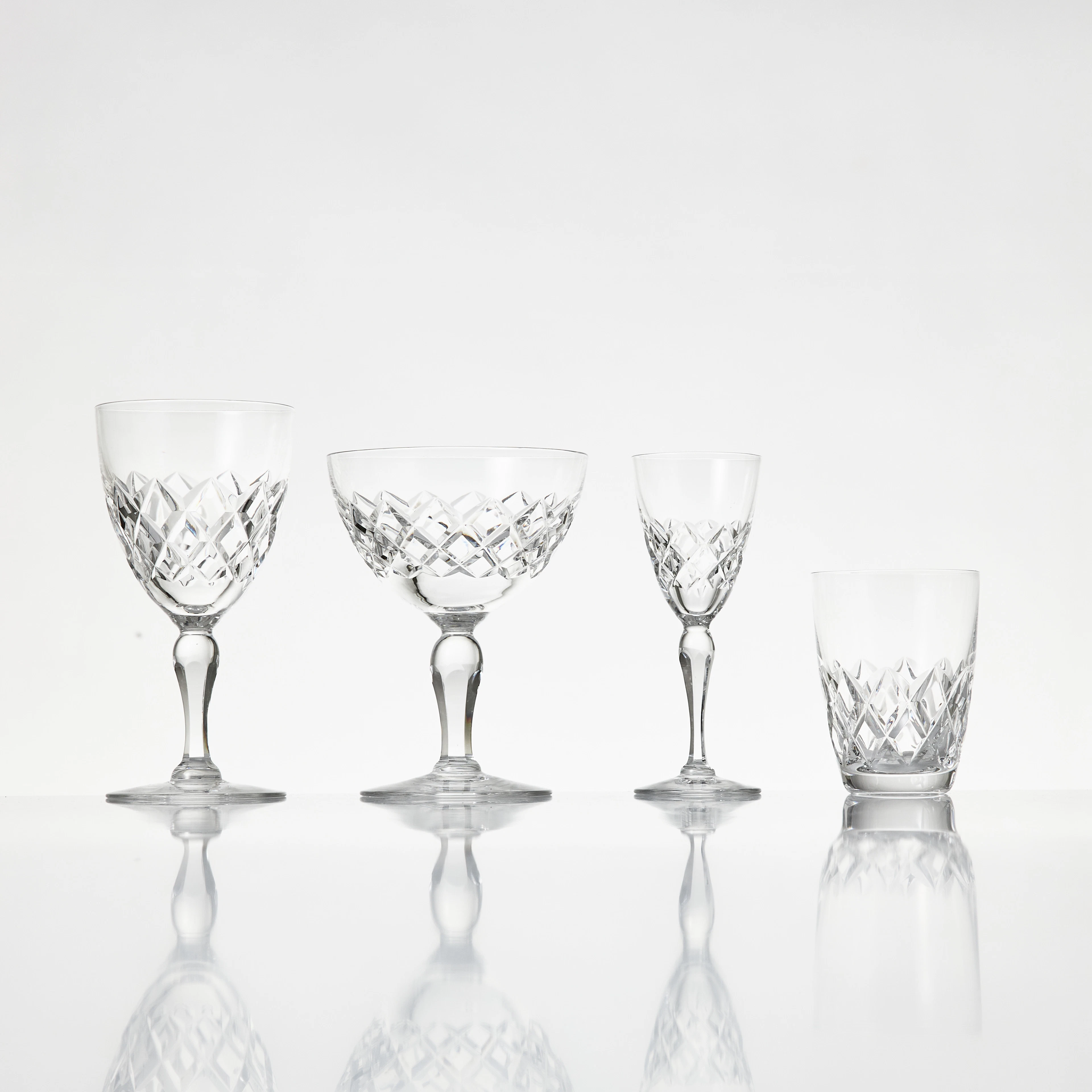 GLASSERVIS, "Karolina", 39 dlr., Orrefors.