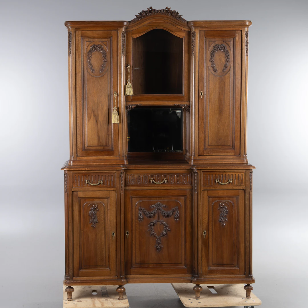 SKÅP, 2-delat, blandstil, 1900-talets första hälft.