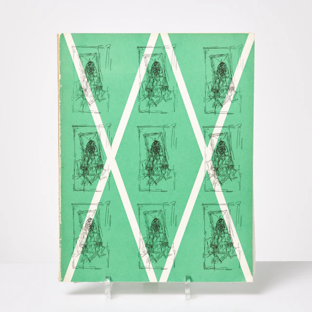 XXe SIECLE, No 7, 1956, med originalgrafik av Picasso, Giacometti