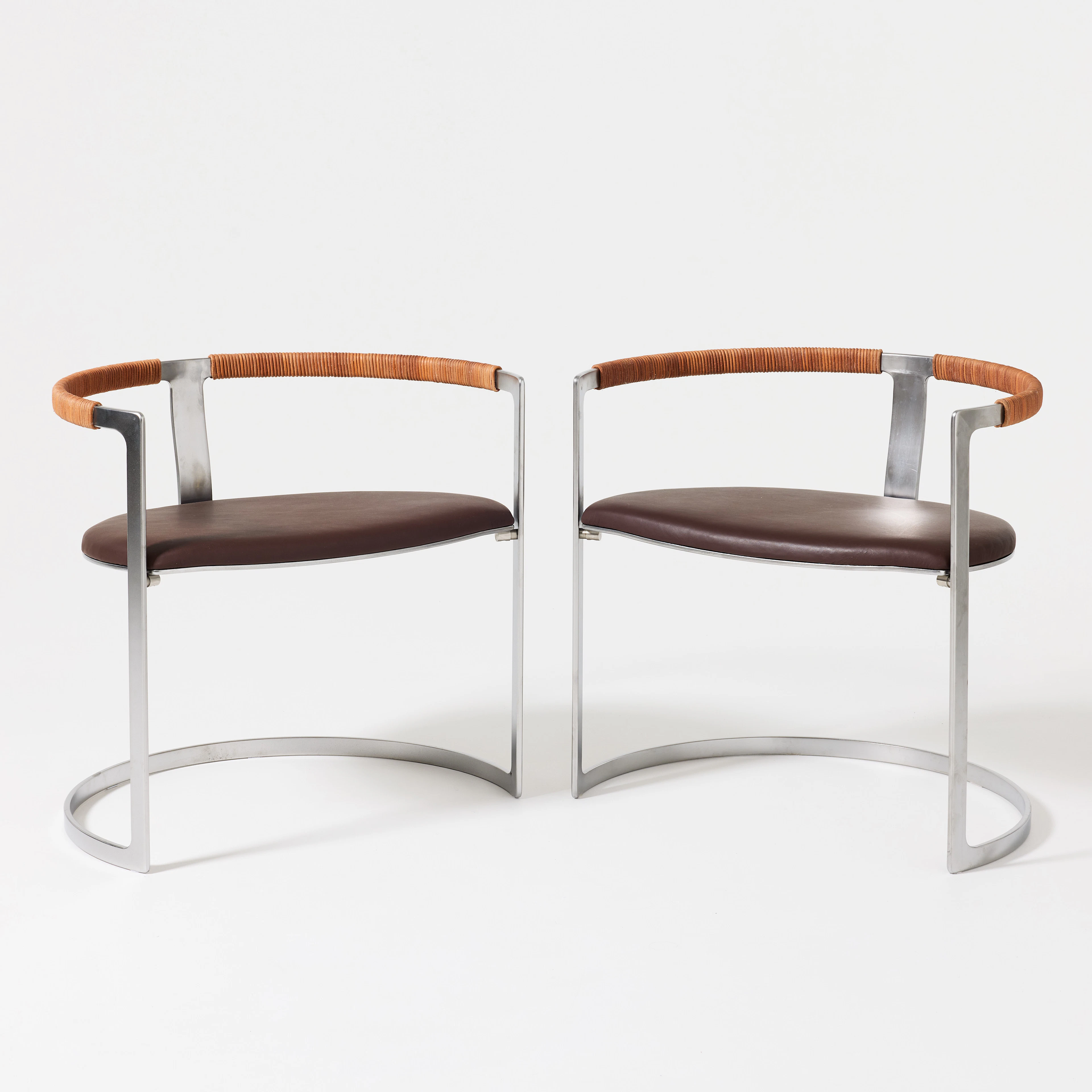 PREBEN FABRICIUS & JØRGEN KASTHOLM. "Sculpture chair", karmstolar