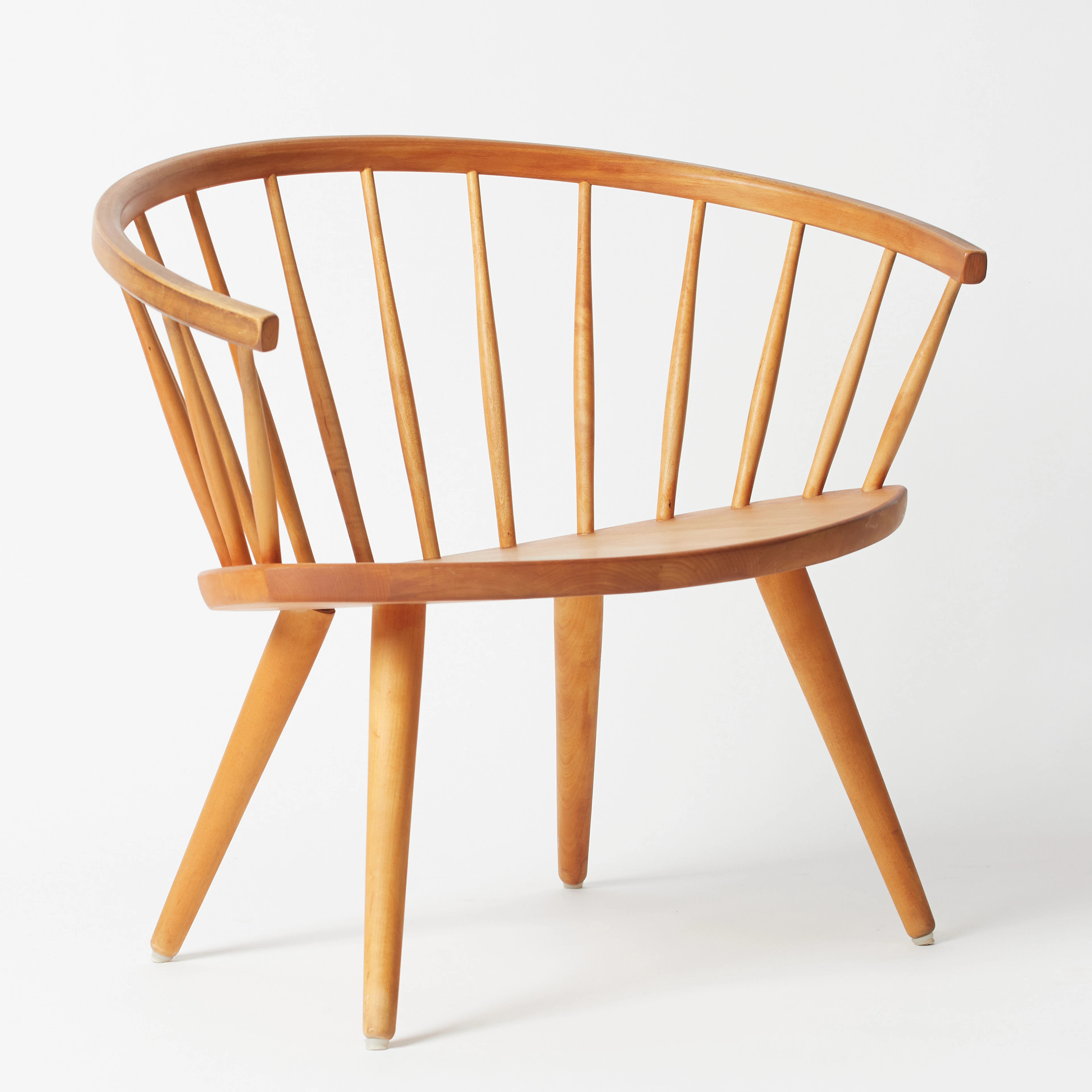 YNGVE EKSTRÖM. Stolab, Lounge Chair / Sessel, Modell 'Arka', Eiche
