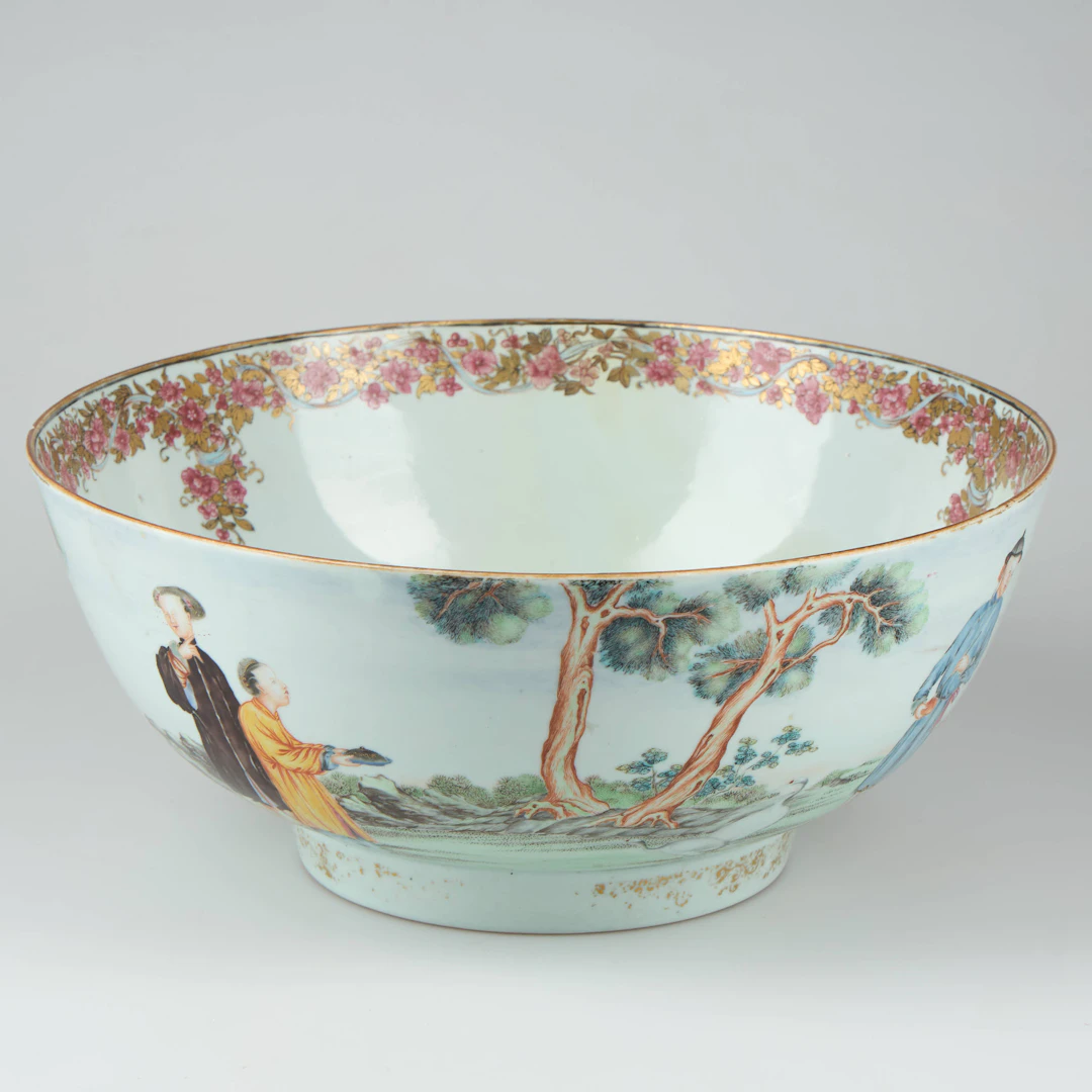 BÅLSKÅL, Cantonrose, 1800-talets första hälft.