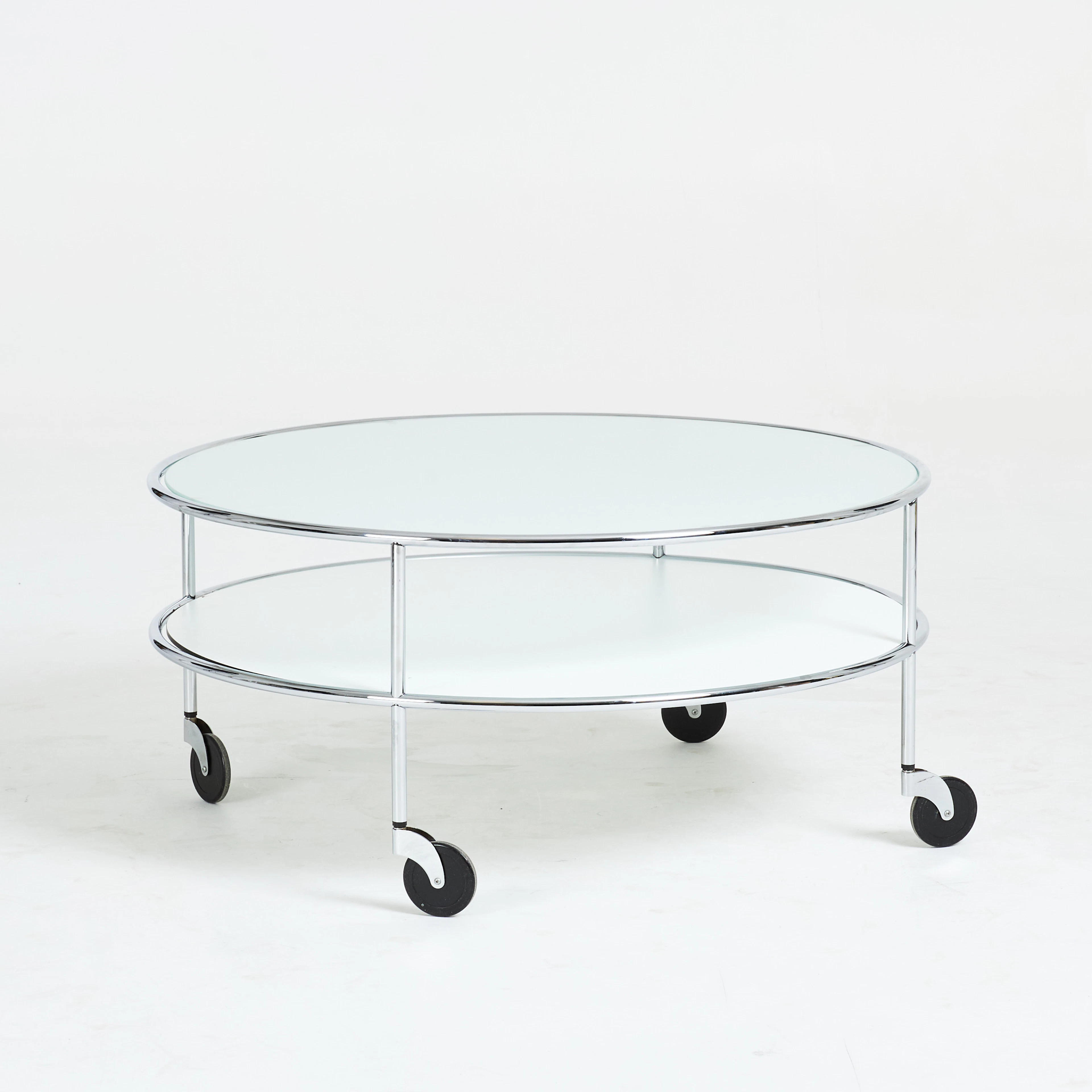 GUNILLA ALLARD. Soffbord, "Chicago", för Lammhults, skivor i vitt