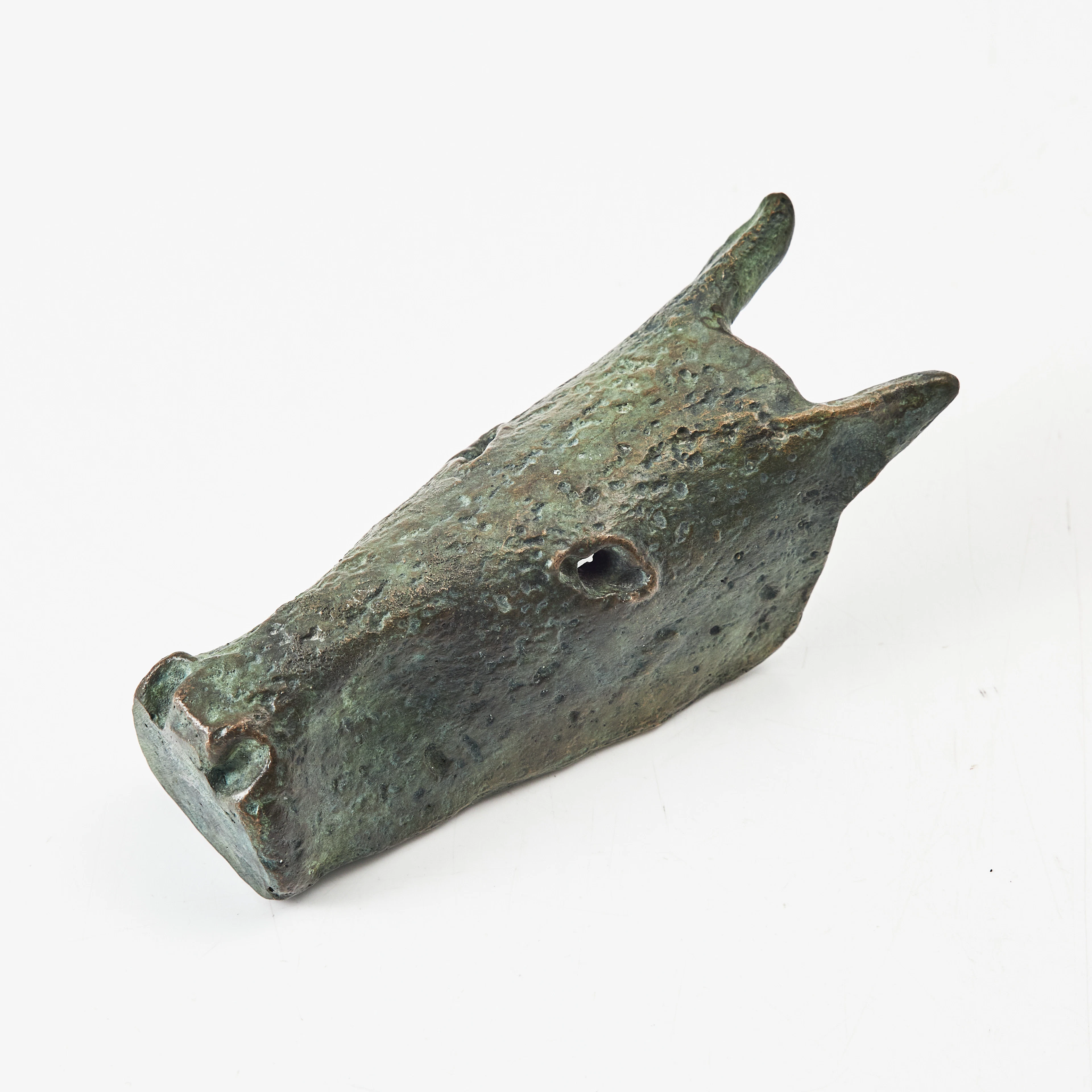 HENRIK ALLERT. skulptur, patinerad brons, signerad H Allert, föreställande