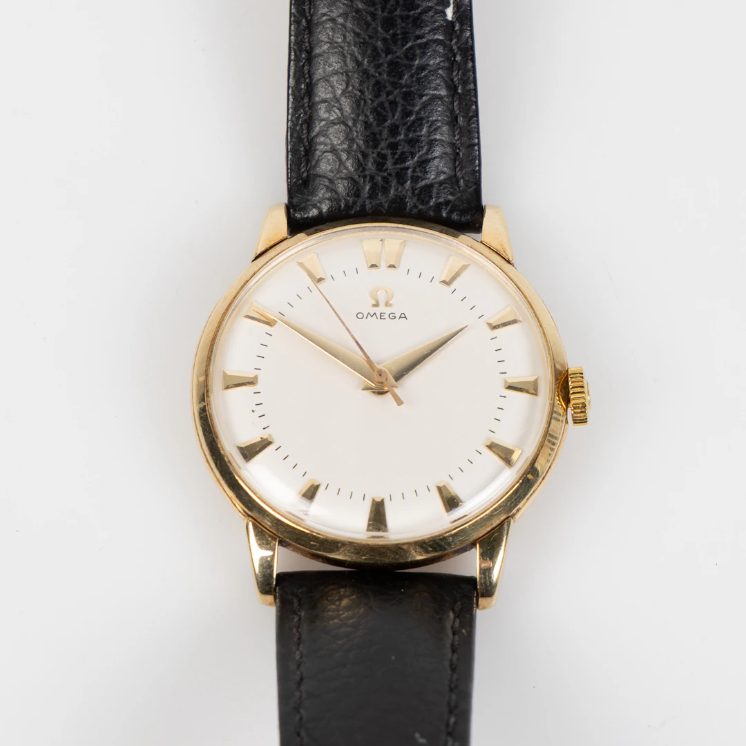 OMEGA, Trèsor, armbandsur, 35 mm, 14K guld, ca 1956.