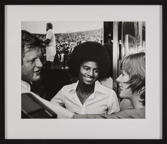 RON GALELLA. August 26, 1977: Senator Ted Kennedy, Michael Jackson