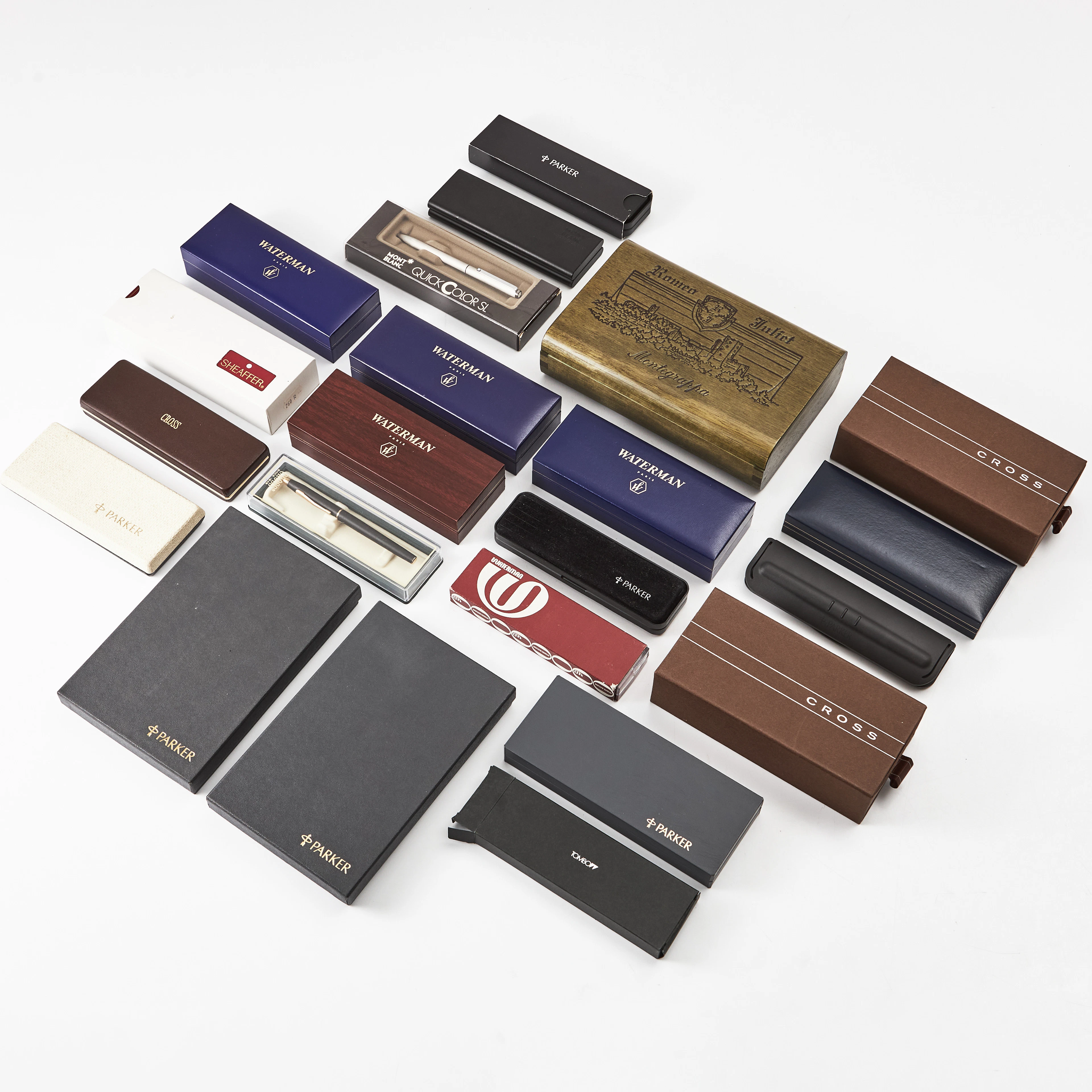 RESERVOAR, BLYERTS & BLÄCKPENNOR, 27 st, Mont Blanc, Parker, Waterman