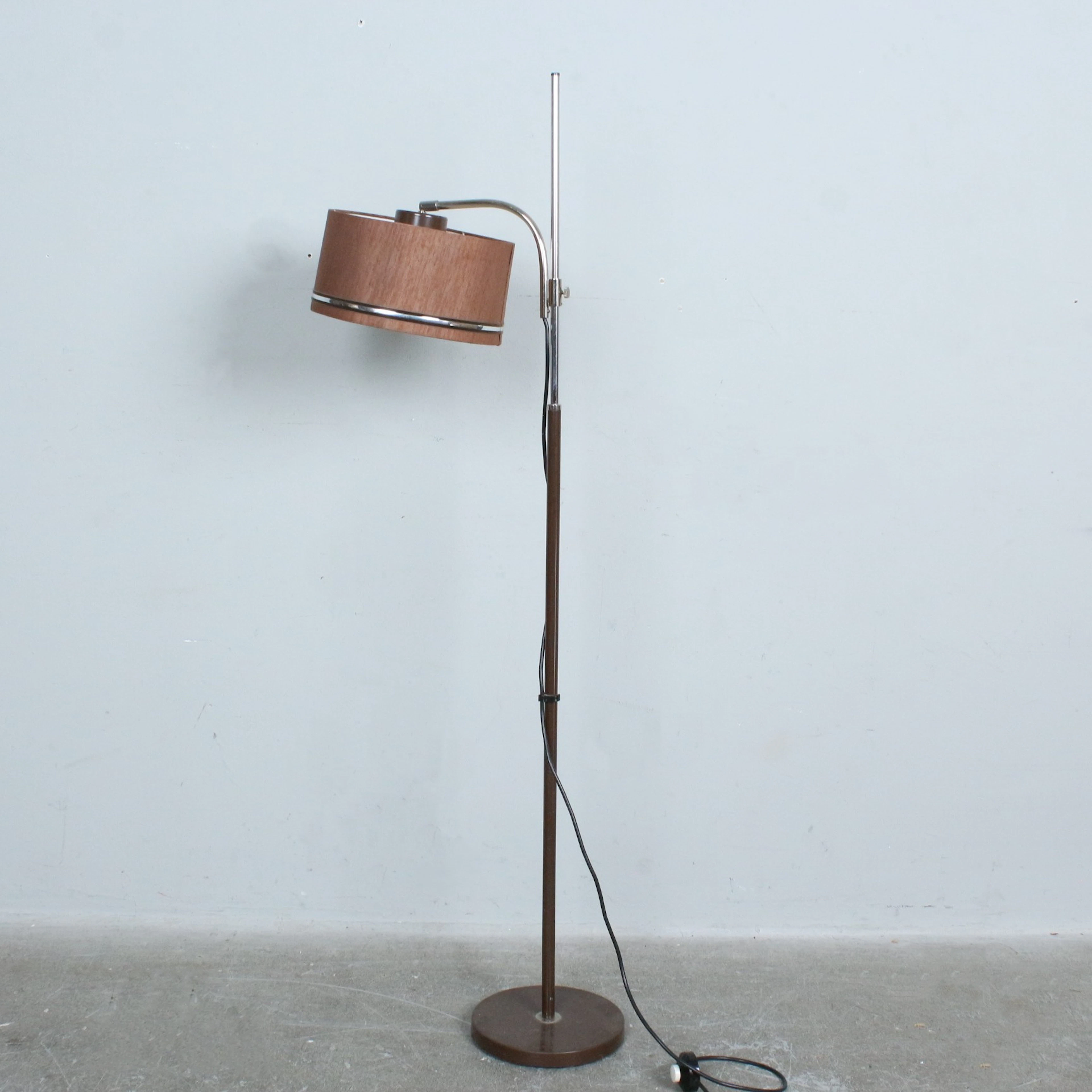 Mid-Century Stehlampe der 1970er.