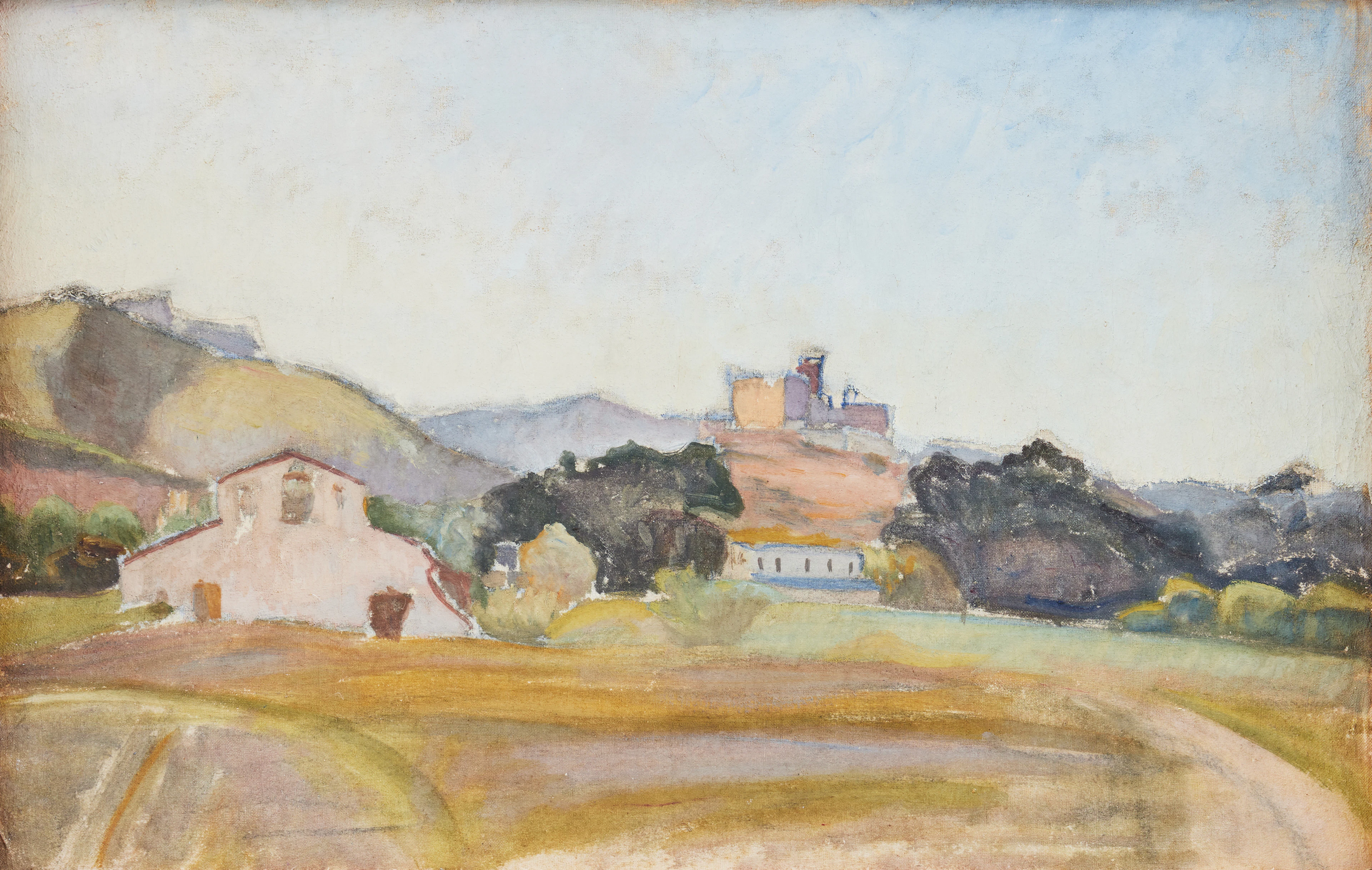 IVAN AGUÉLI. “Spanskt landskap".