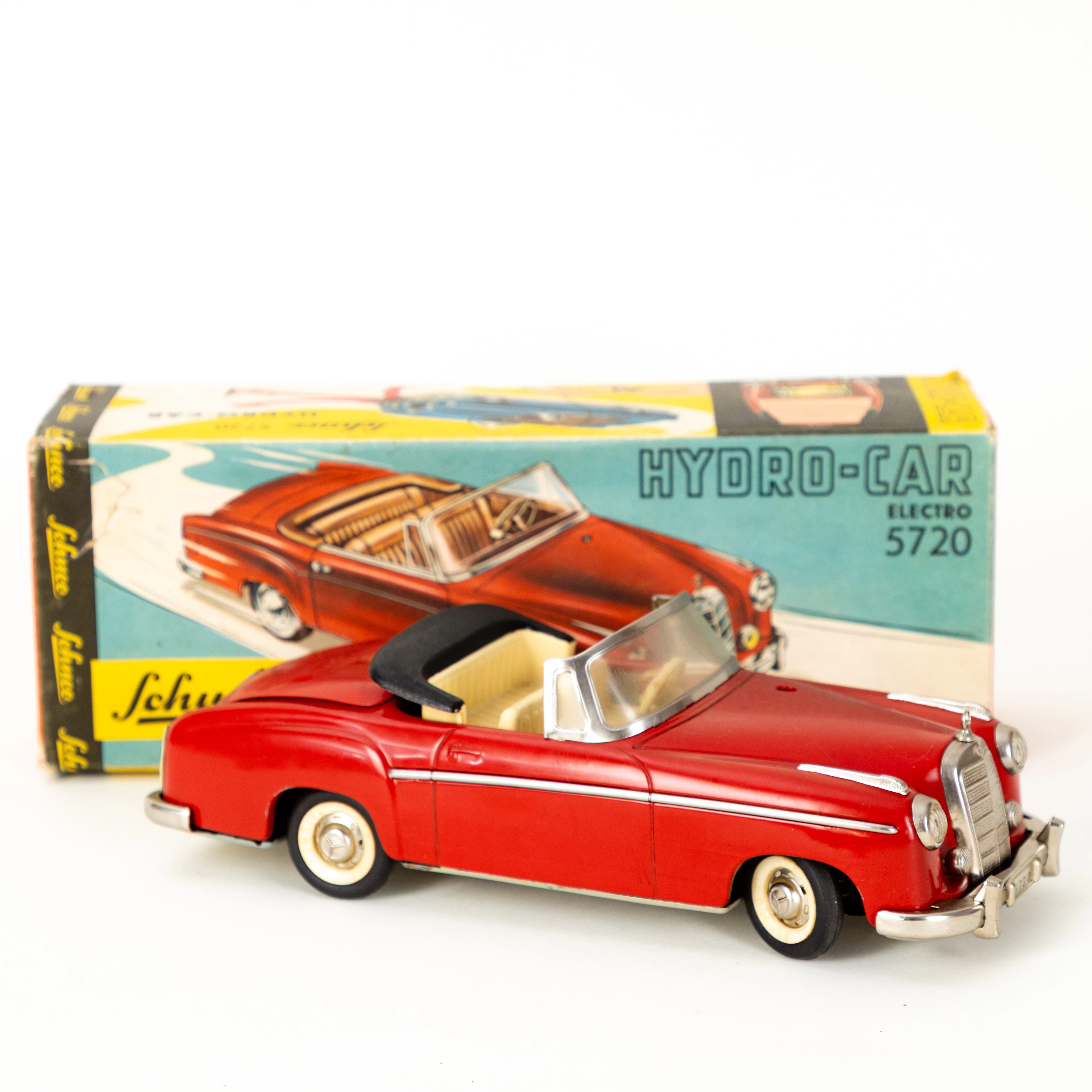 Schuco Hydro Car 5720 im Originalkarton, 1960er Jahre.