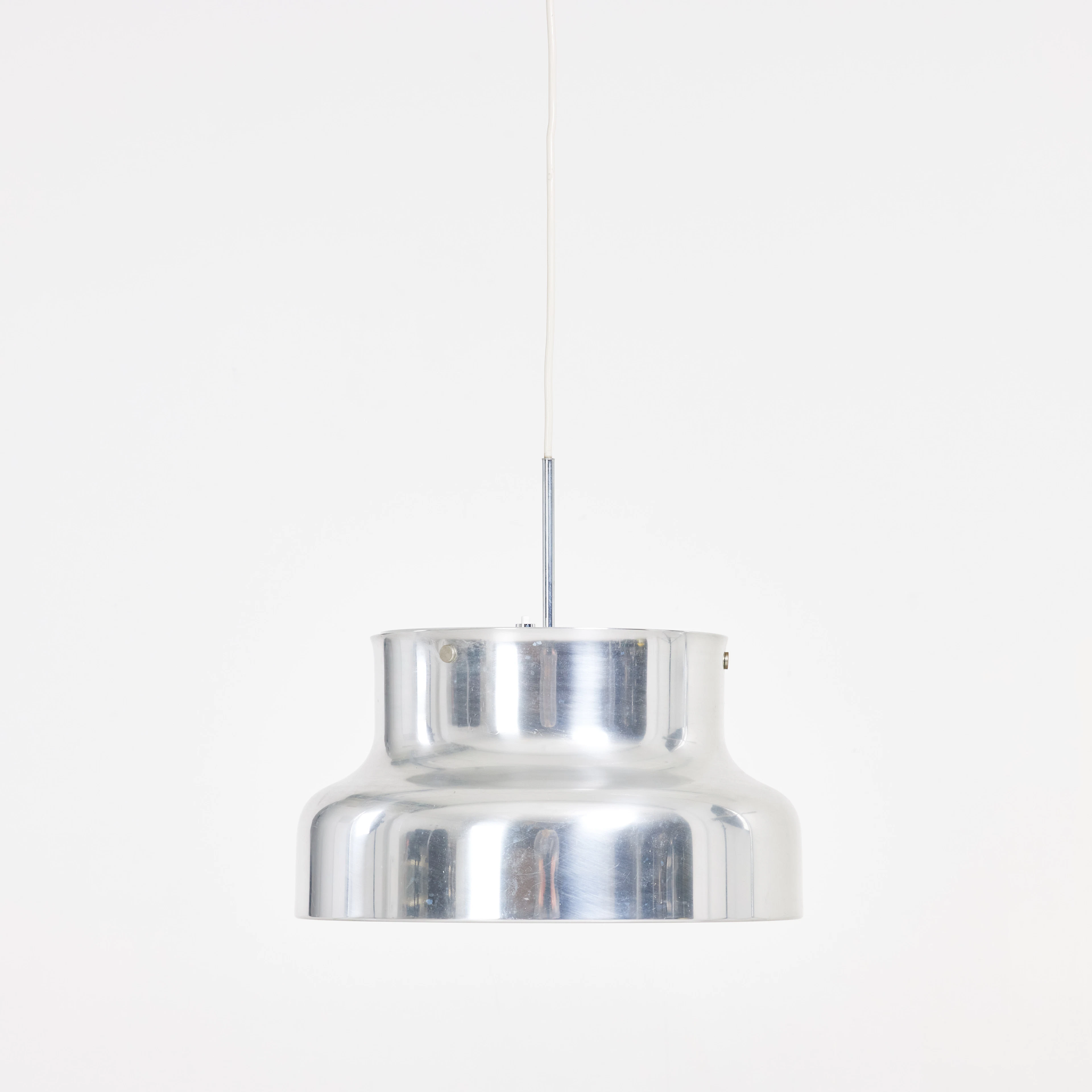 ANDERS PEHRSON. Taklampa, "Bumling", aluminium, etikettmärkt Ateljé