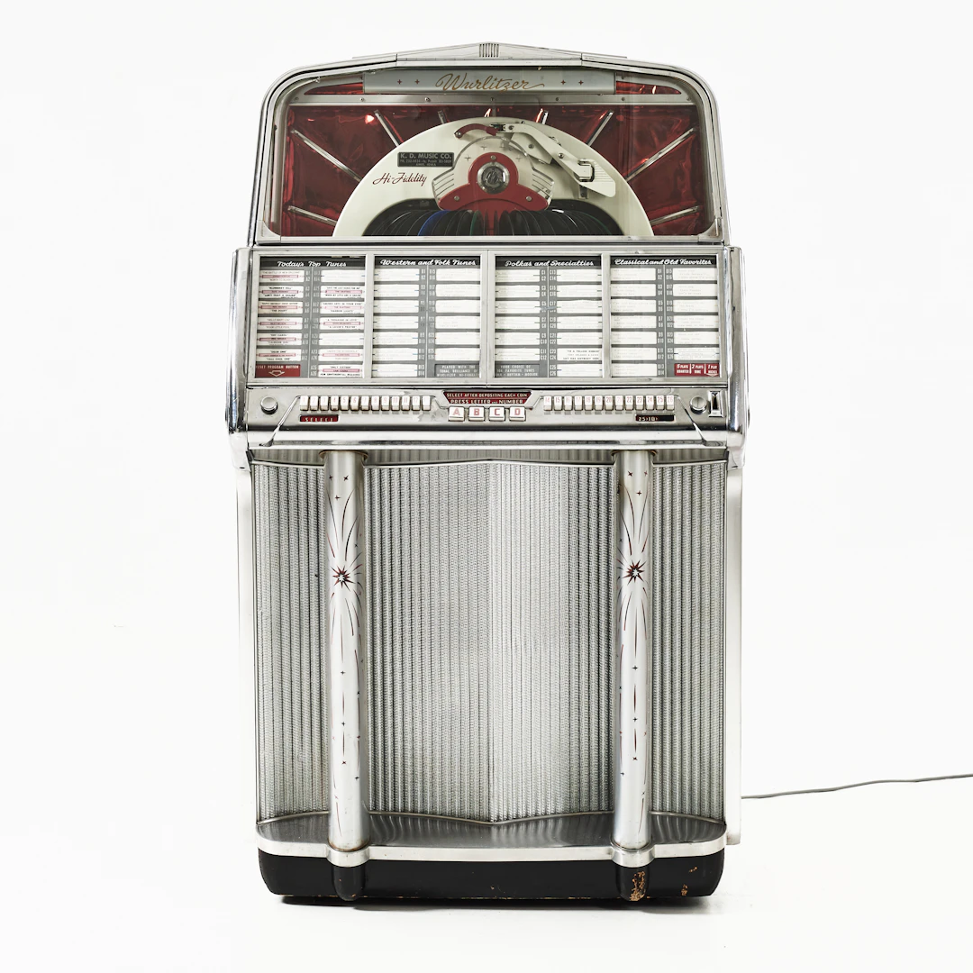 JUKEBOX, Wurlitzer, modell 1800, 1952.