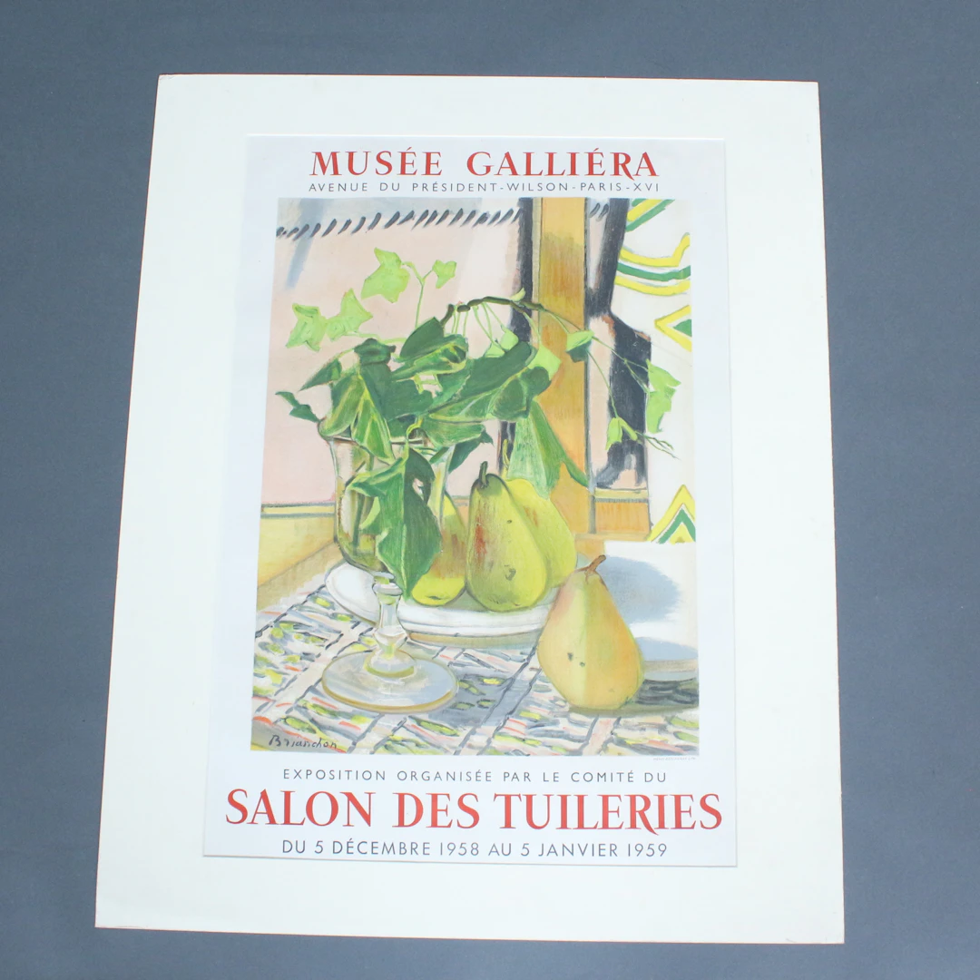 Plakat, Musee Galliera, '' Salon Des Tuileries.