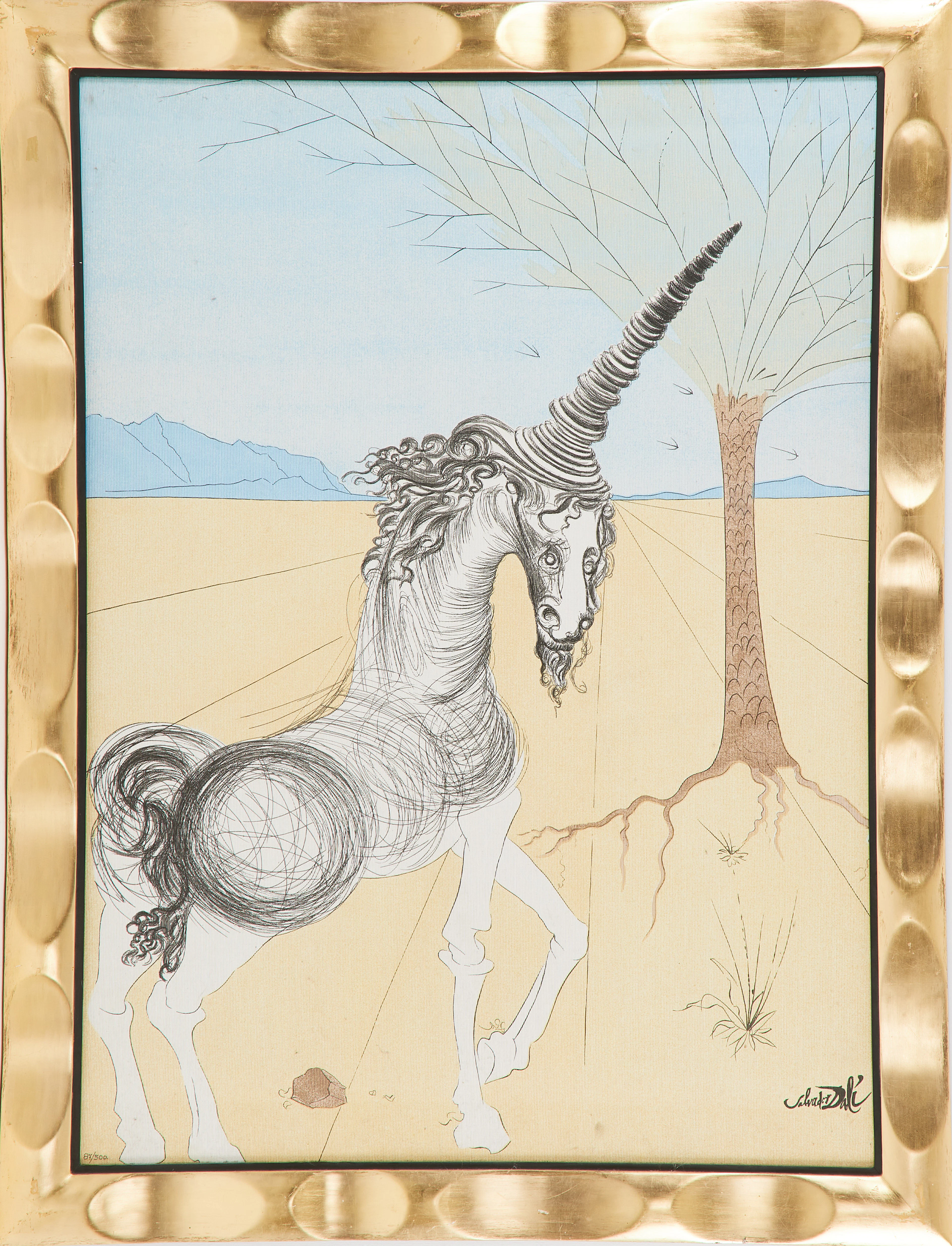 SALVADOR DALÍ. EFTER. Joseph, from the Twelve Tribes of Israel, väv