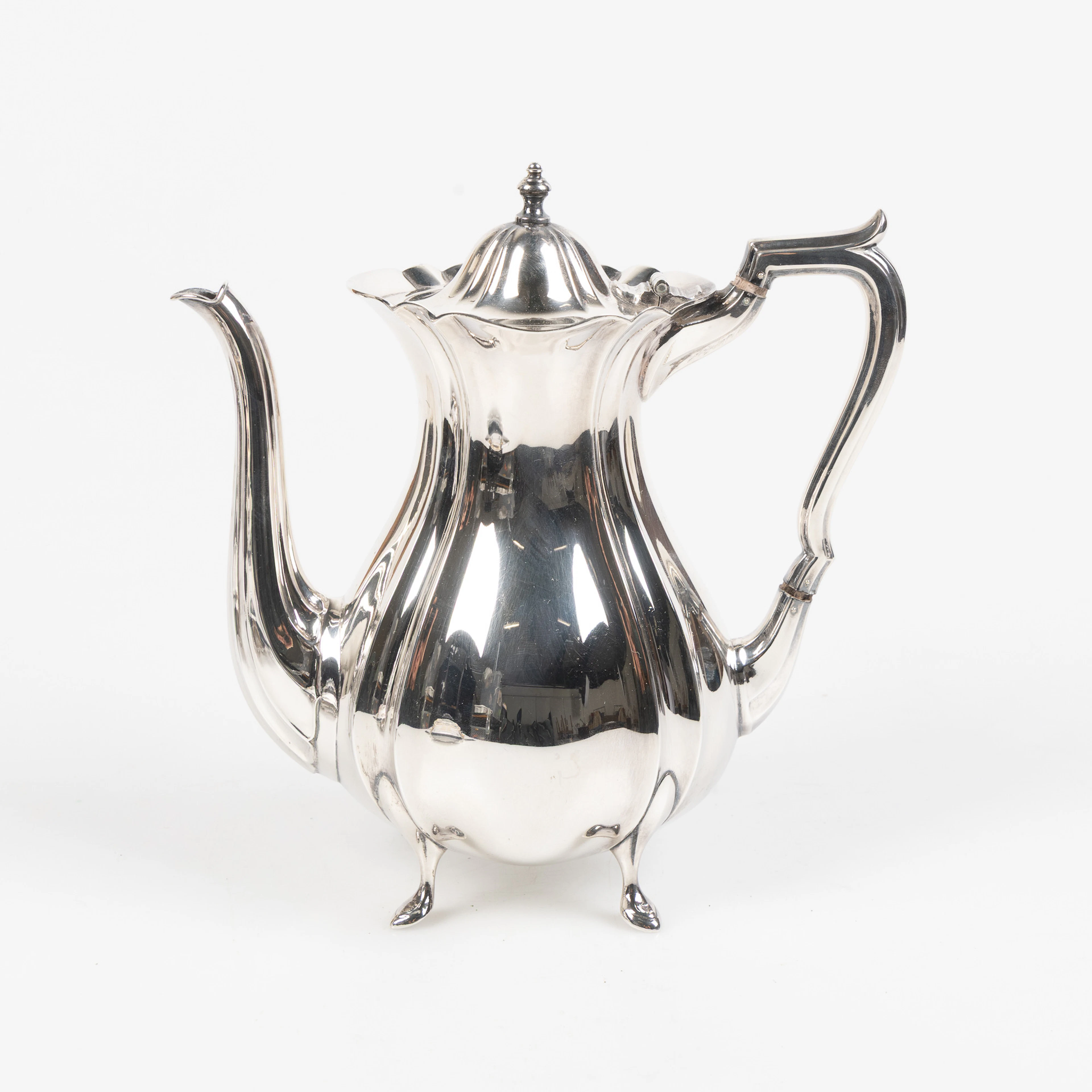 KAFFEKANNA, silver, Guldsmedsaktiebolaget GAB, Stockholm 1946.