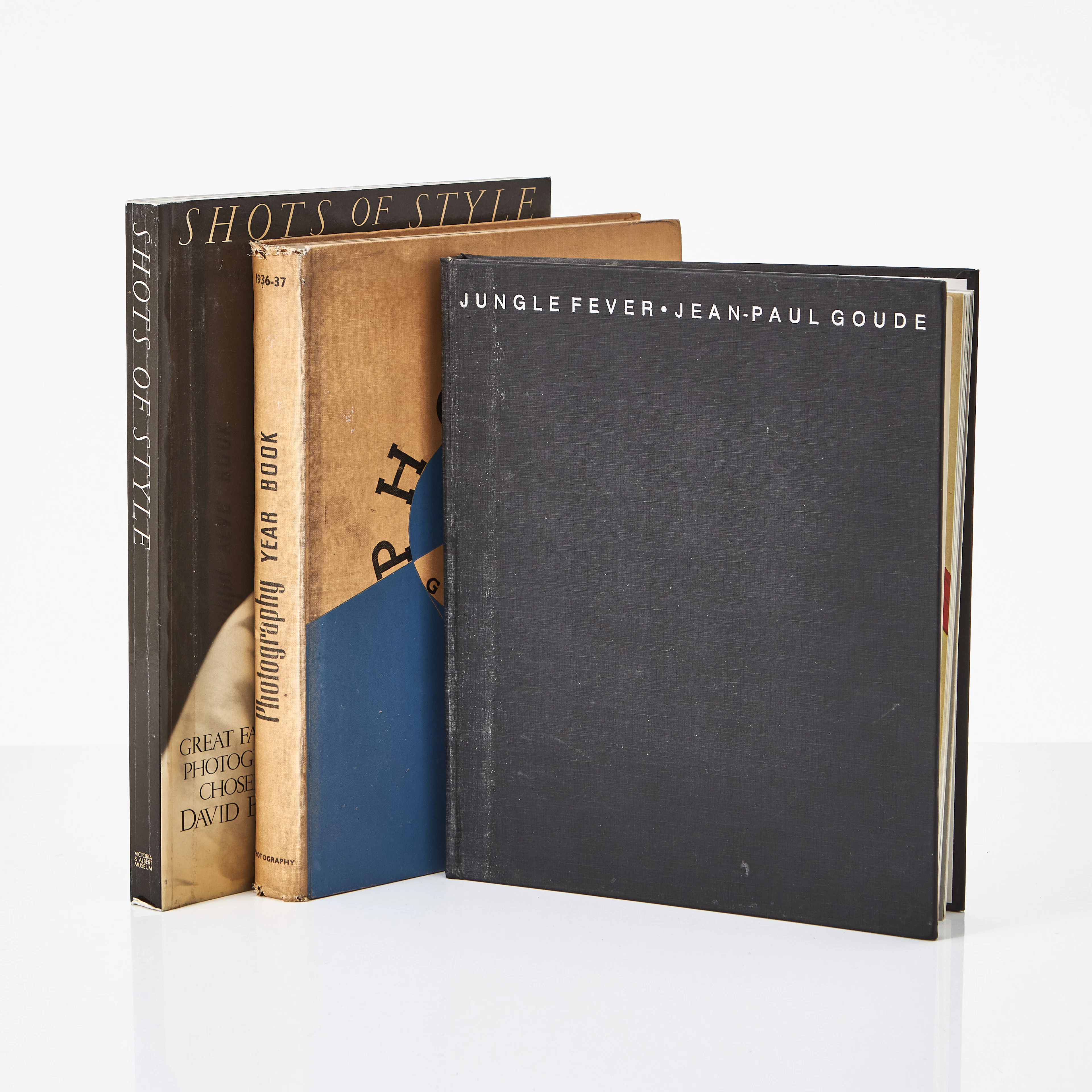 FOTOBÖCKER, 3 vol. Photography year book 1936-37, Jean-Paul Goude
