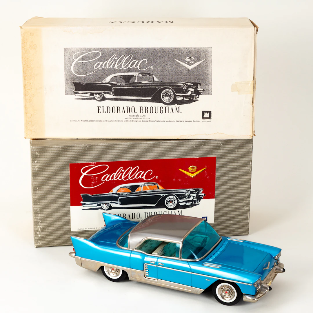 MARUSAN, Cadillac Eldorado Brougham in Originalverpackung, 1950-1960er Jahre.